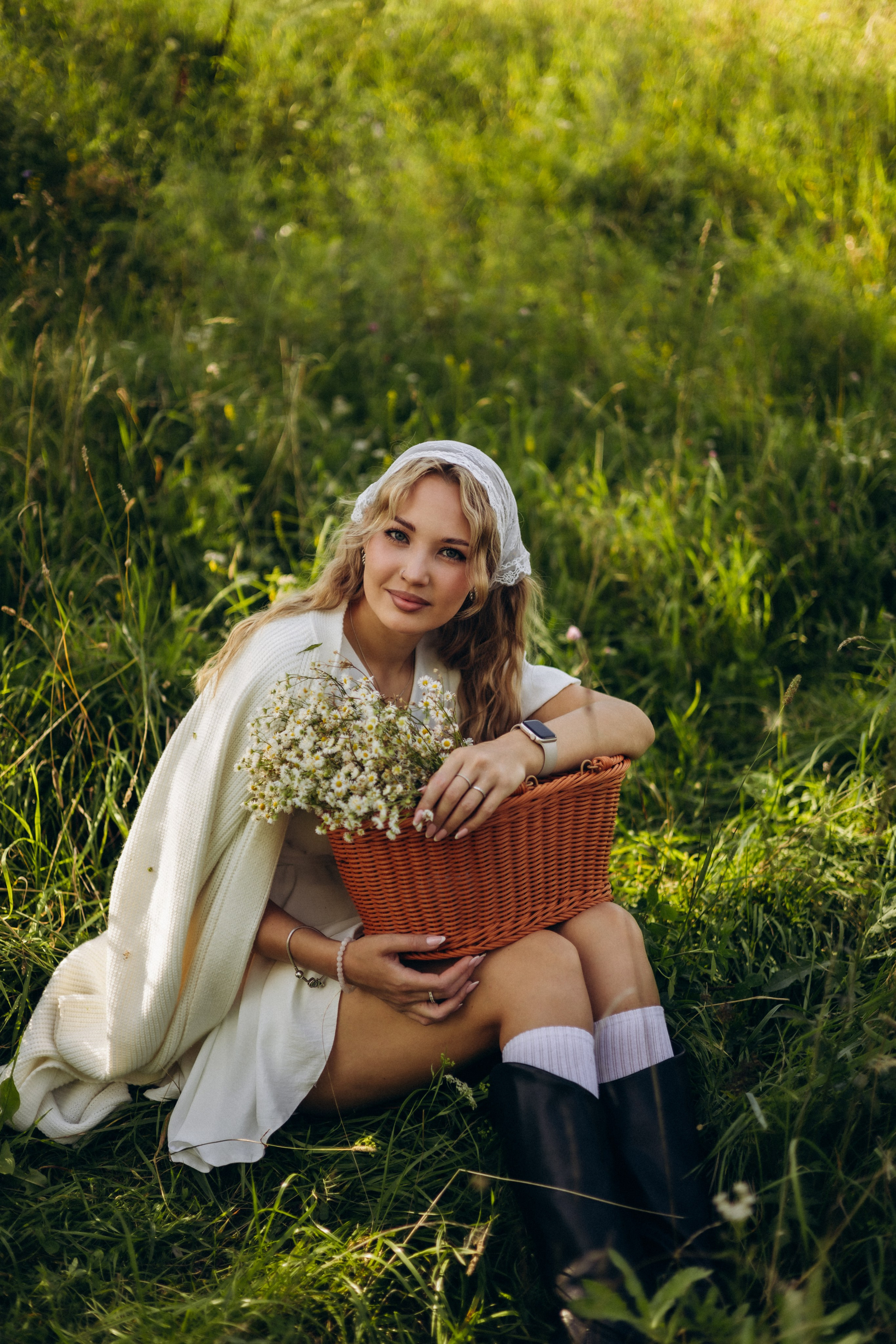 Женский портрет (15.08.2025) д. Величково (Калужская обл.). Надежда Стар семейный и церковный фотограф в Жукове и Калужской области