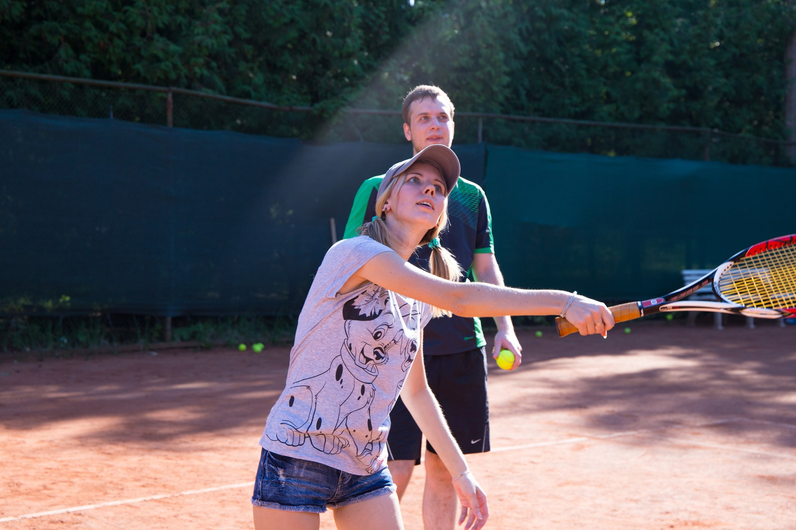 Мастер-класс по теннису | 21.08.2016. Галерея Фантим