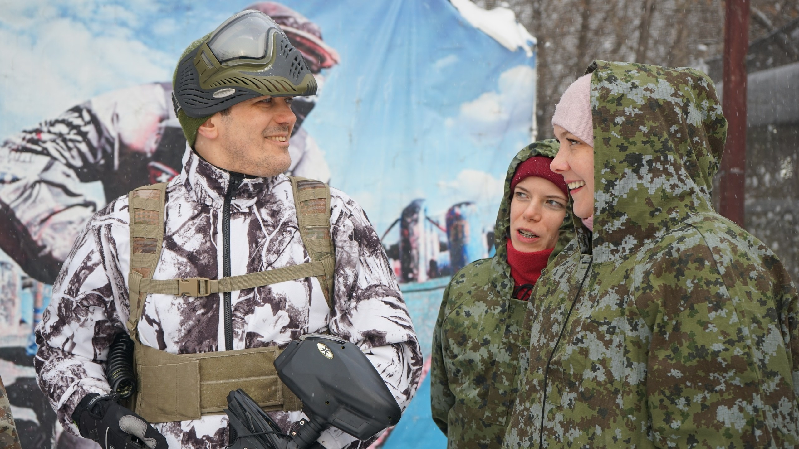 Пейнтбол + шашлыки | 21.02.2021. Галерея Фантим