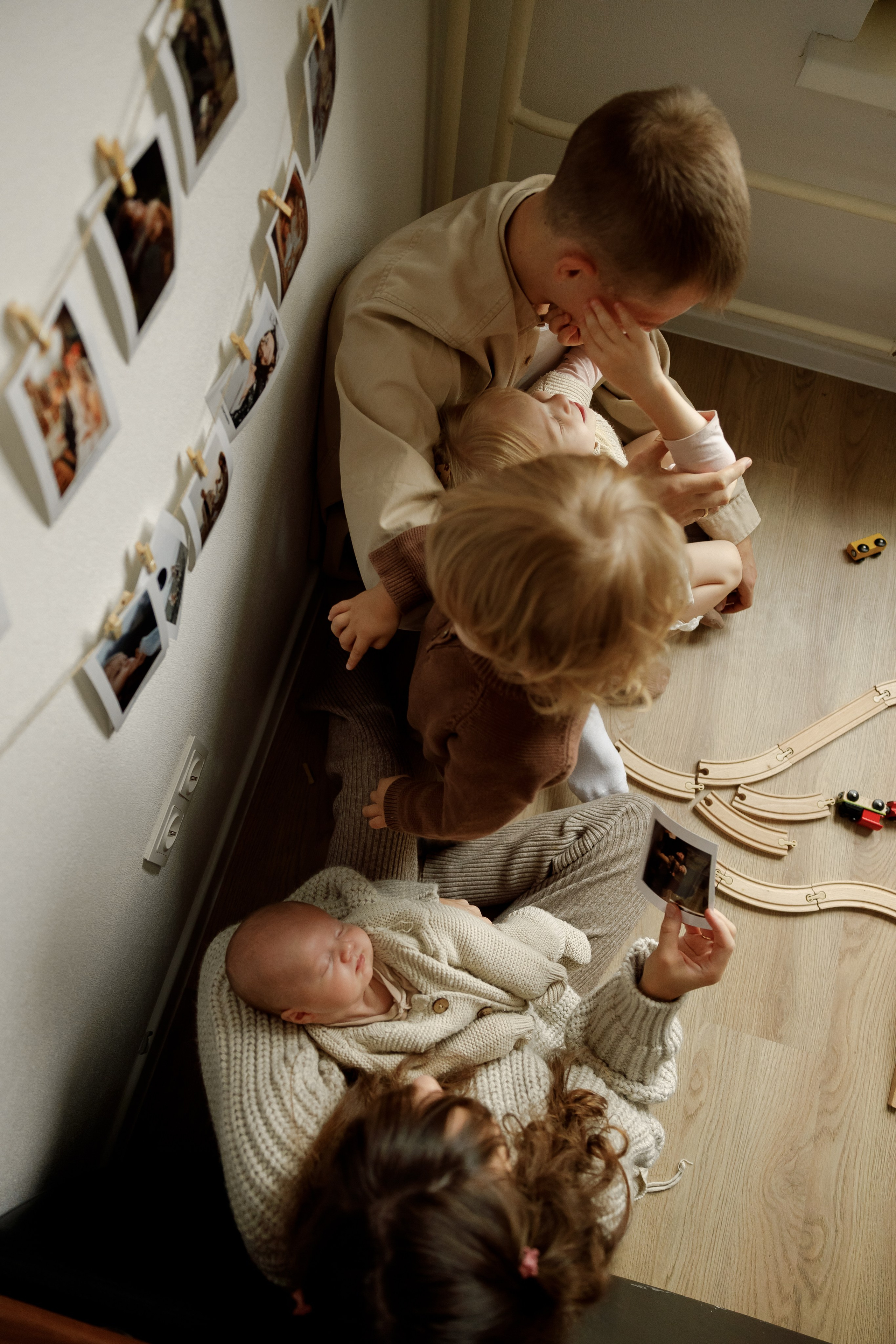 Домашняя семейная съёмка. Фотограф Москва