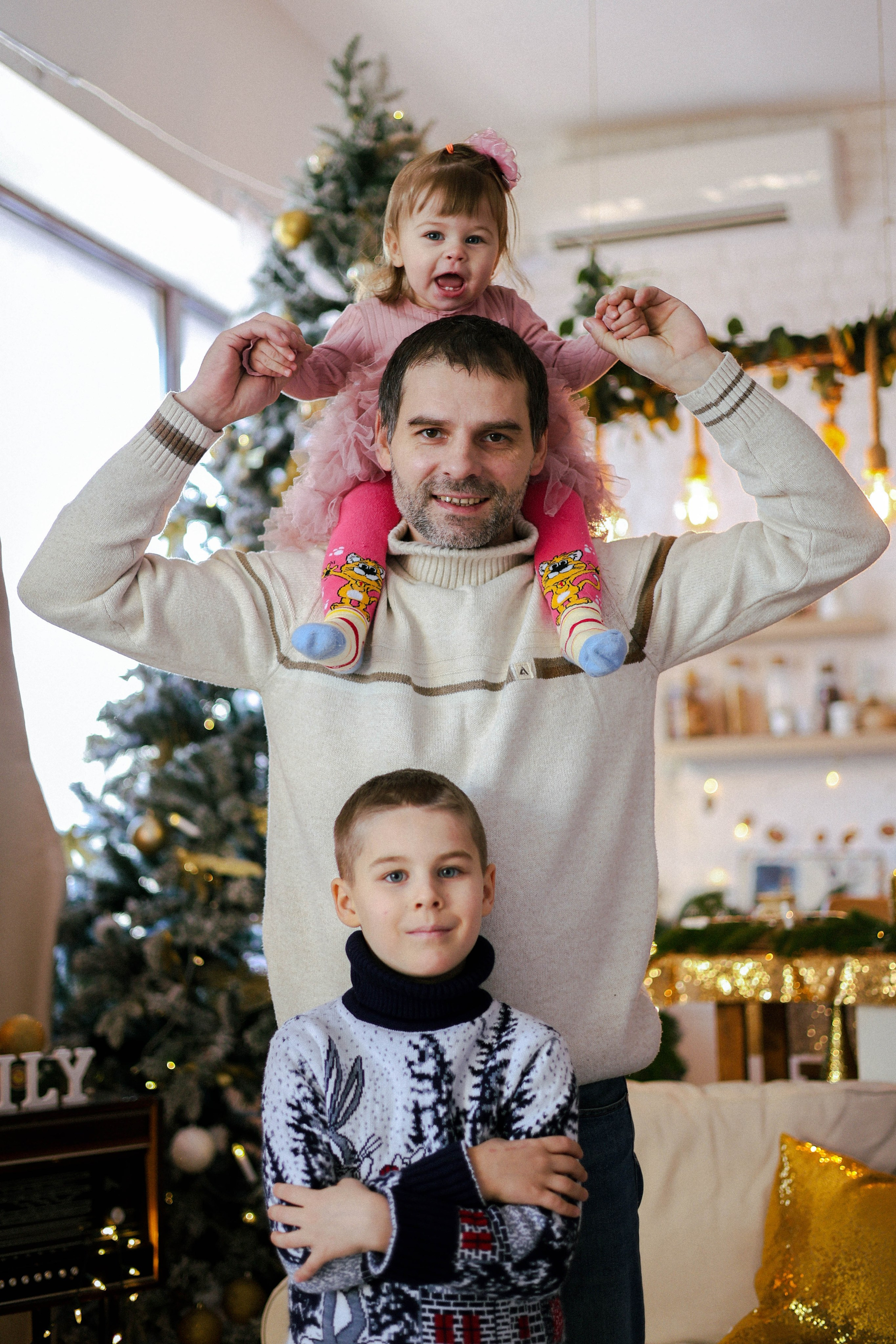 Новогодняя история «Нелля и ее семья». Фотограф в Москве Анастасия Калинина