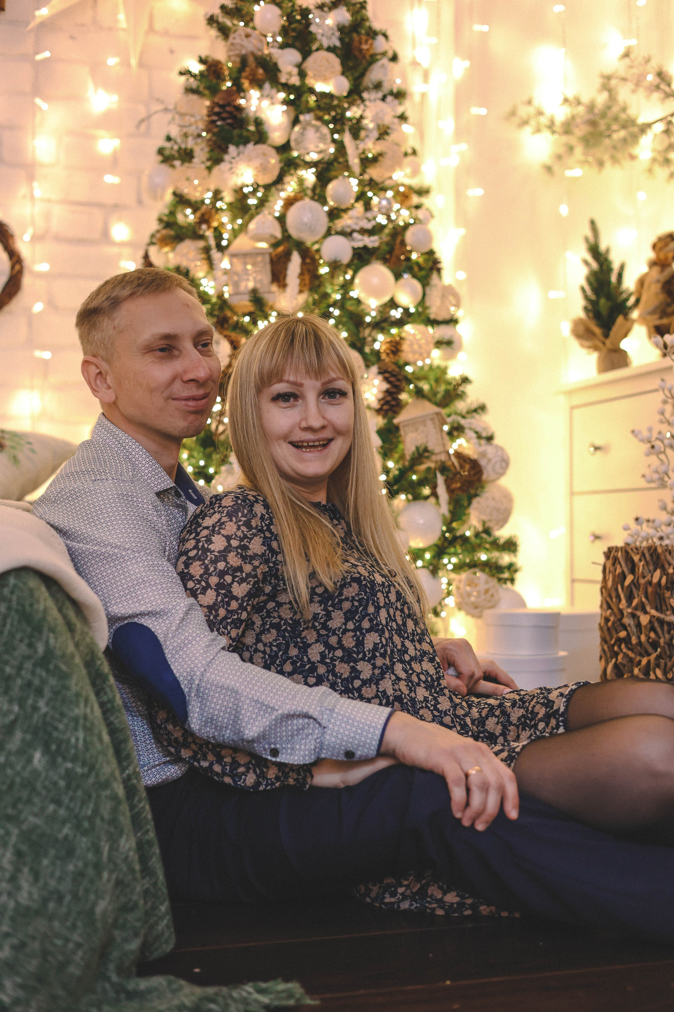 Новогодняя история «Мария и ее семья». Фотограф в Москве Анастасия Калинина