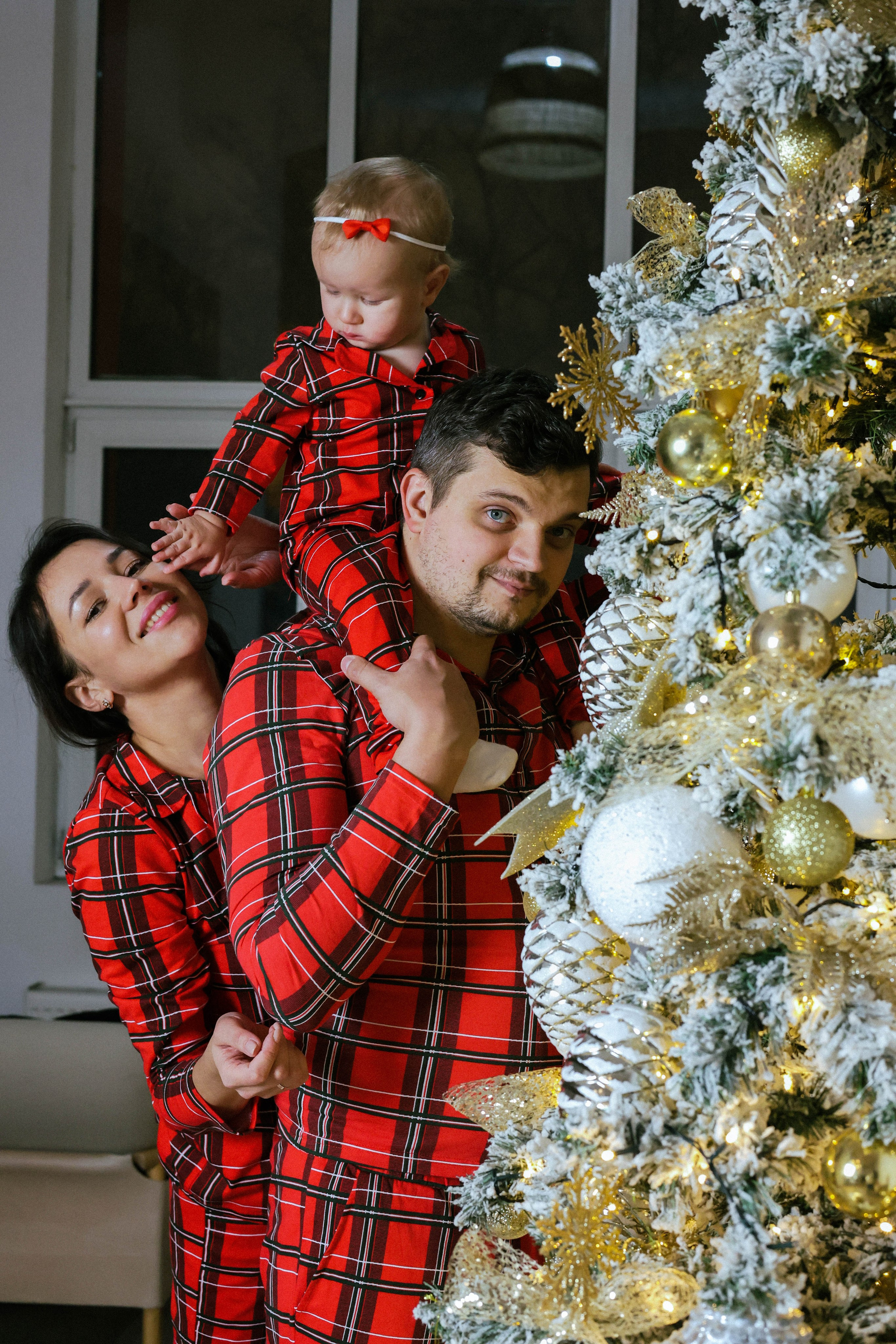 Новогодняя история «Наталья и ее семья». Фотограф в Москве Анастасия Калинина