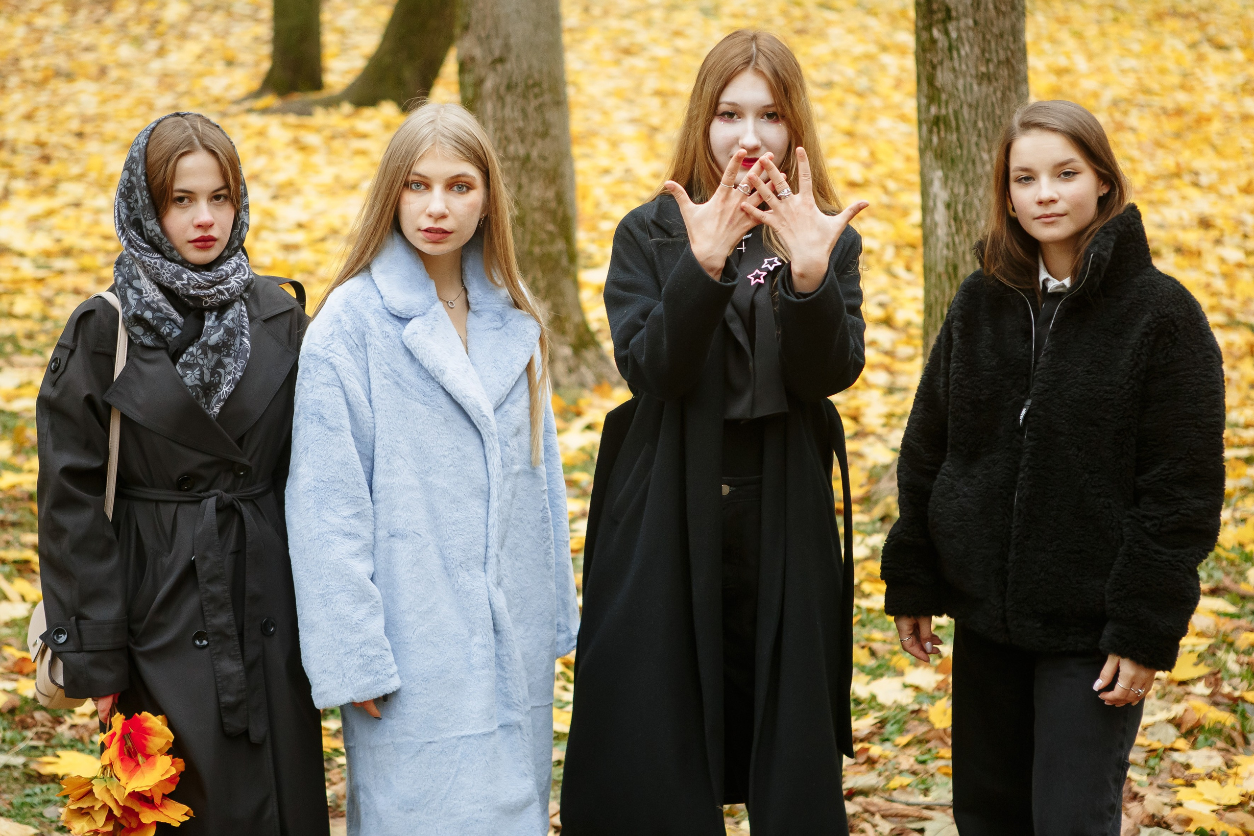 Осень Гимназия 12 11 В 2023 г. Свадебный и портретный Фотограф в Липецке Дмитрий Котюков