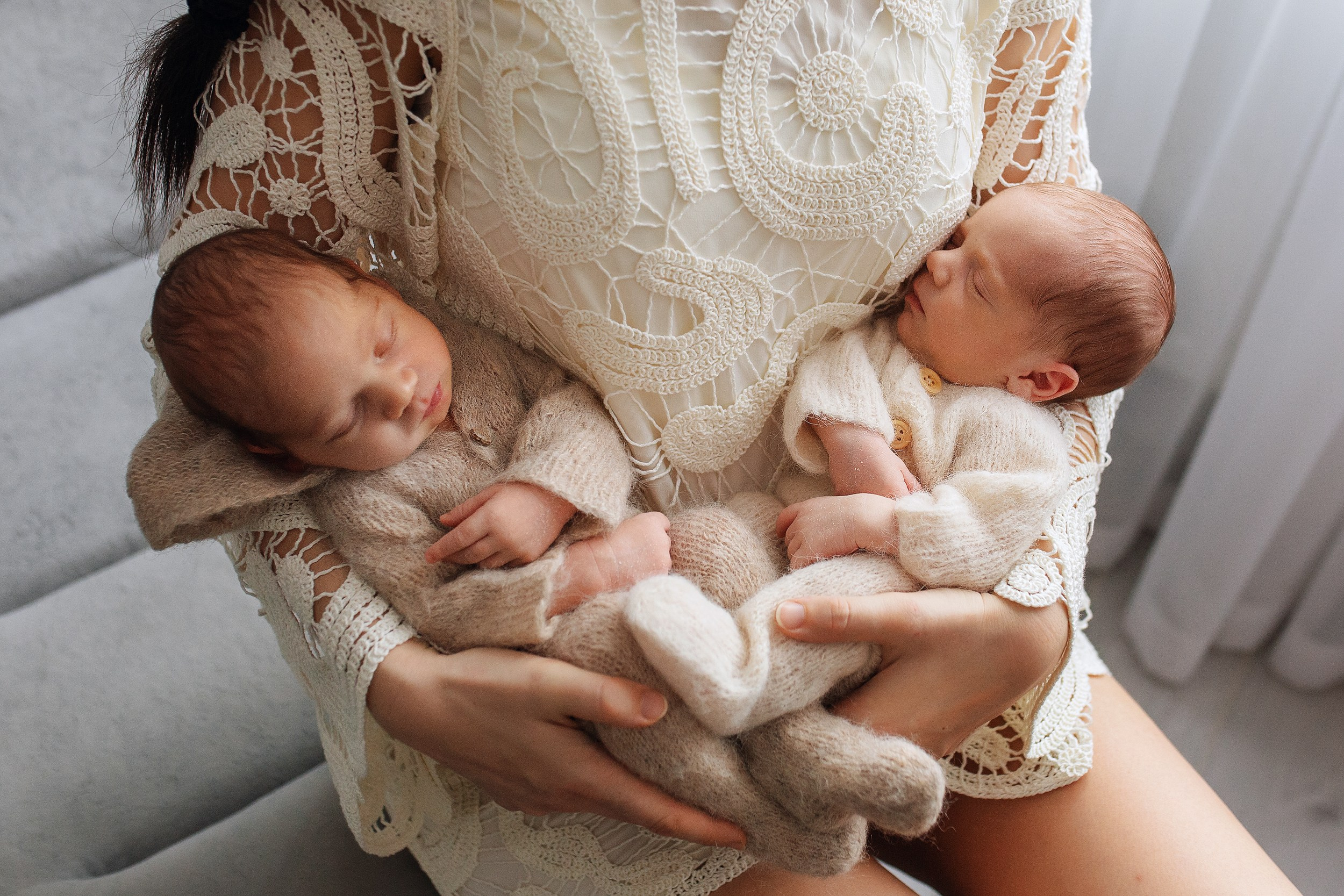 ТИХОН и МИРОН. Фотограф новорожденных Оксана Полевская