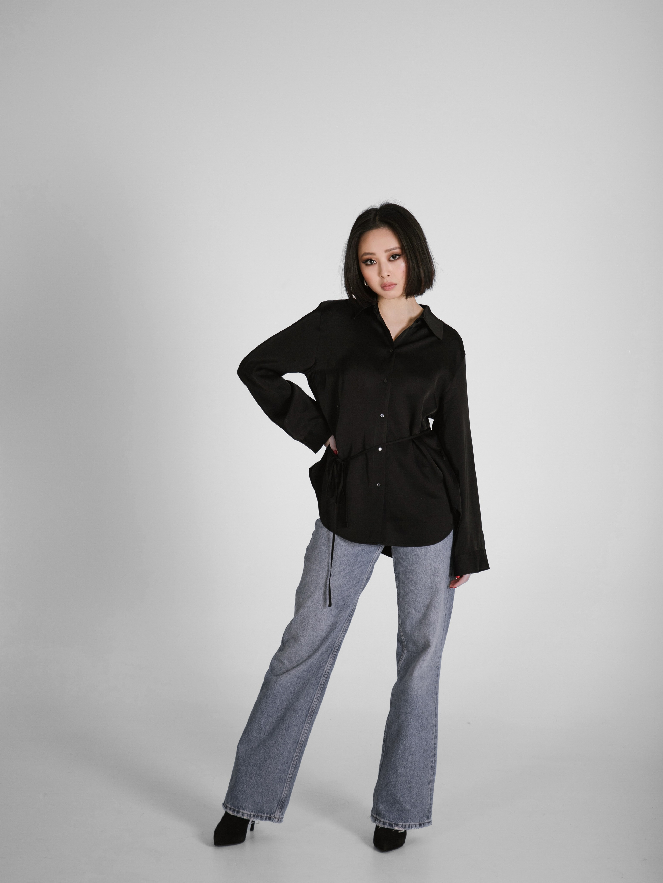 На циклораме. Свадебный и семейный фотограф в Москве Мила Широких