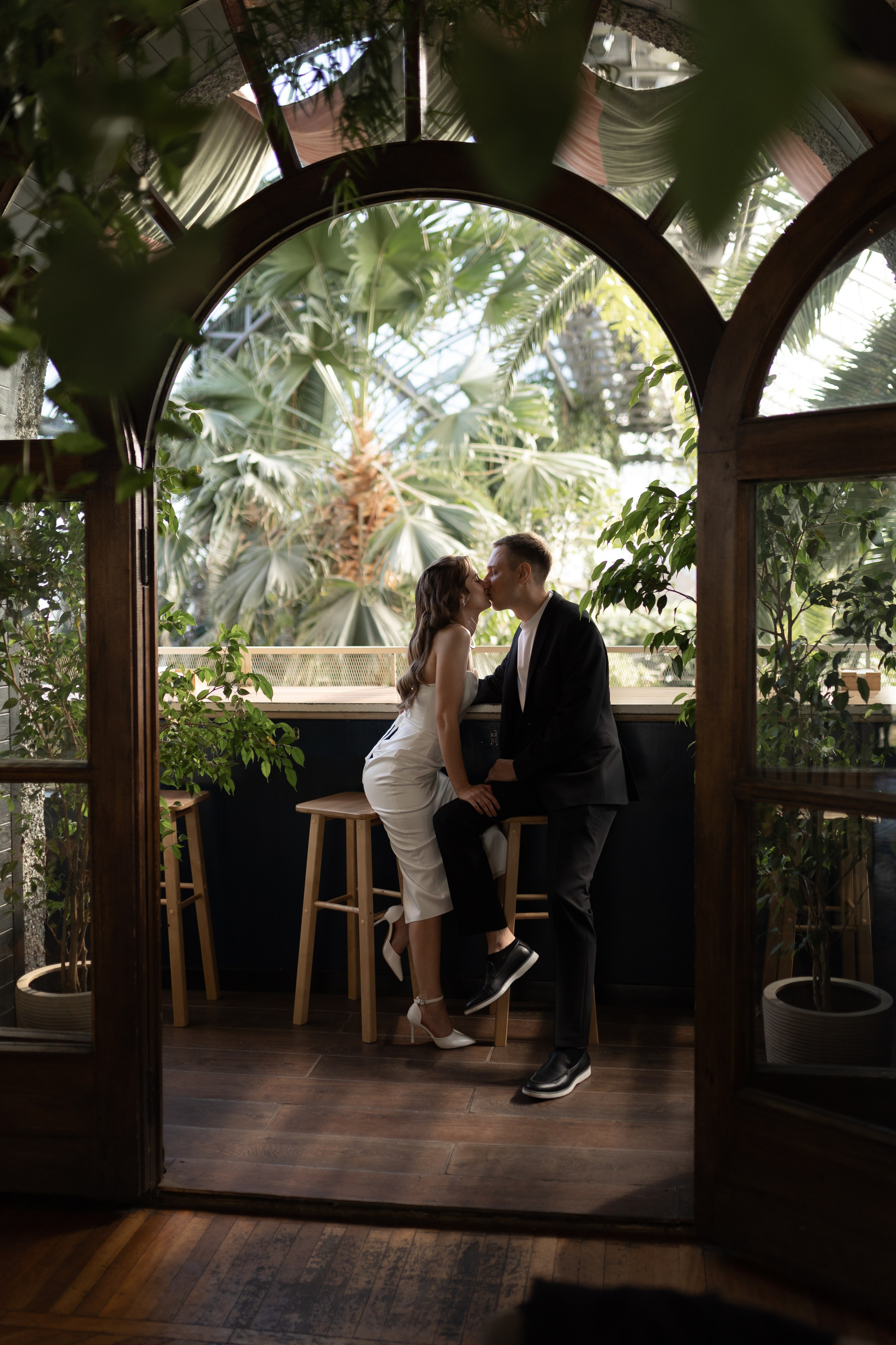 В Оранжерее Таврического. Портретный фотограф в Санкт-Петербурге