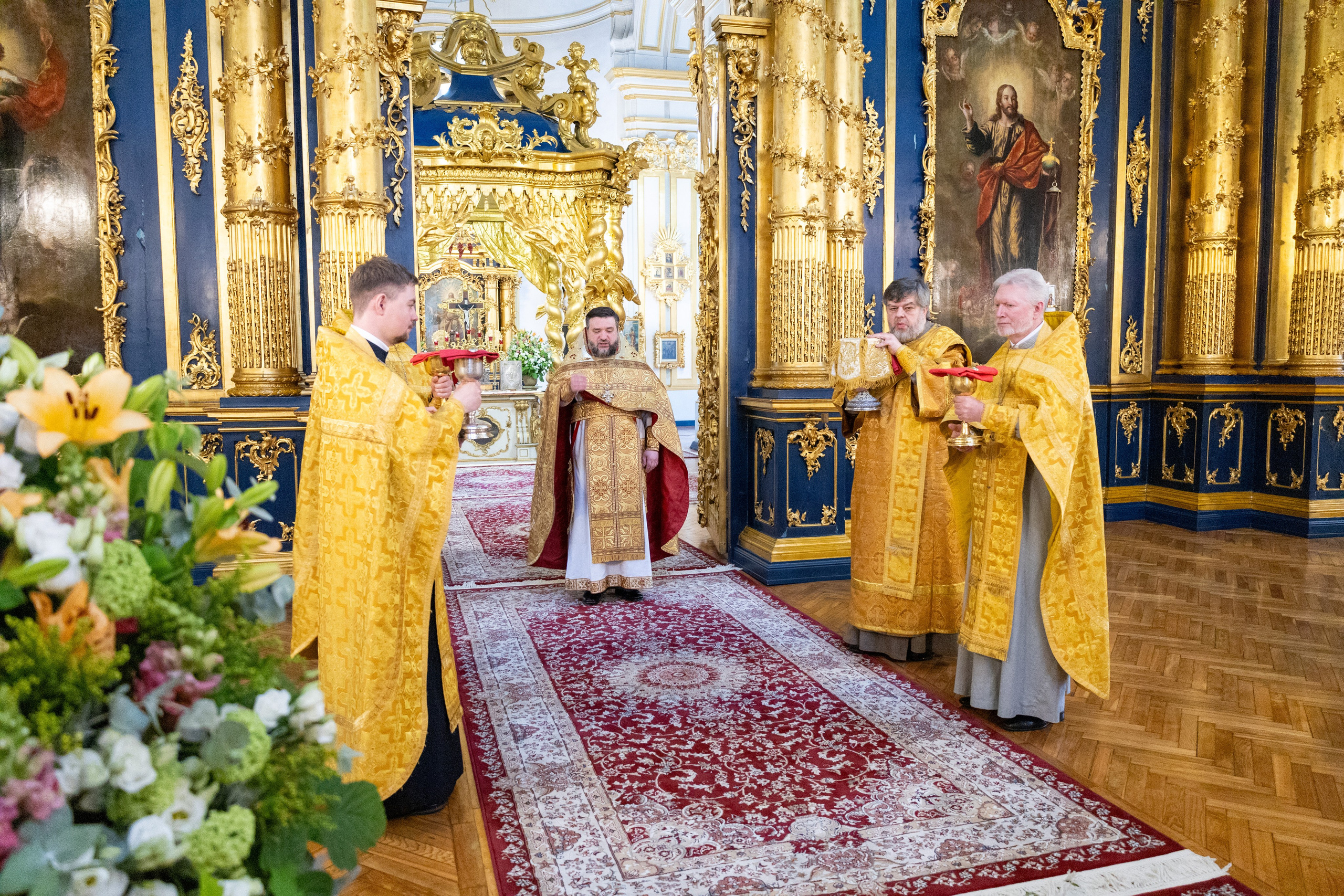 НЕДЕЛЯ 4-Я ПО ПЯТИДЕСЯТНИЦЕ. ГЛАС 3-Й. ВЛАДИМИРСКОЙ ИКОНЫ БОЖИЕЙ МАТЕРИ. НИКОЛО-БОГОЯВЛЕНСКИЙ МОРСКОЙ СОБОР