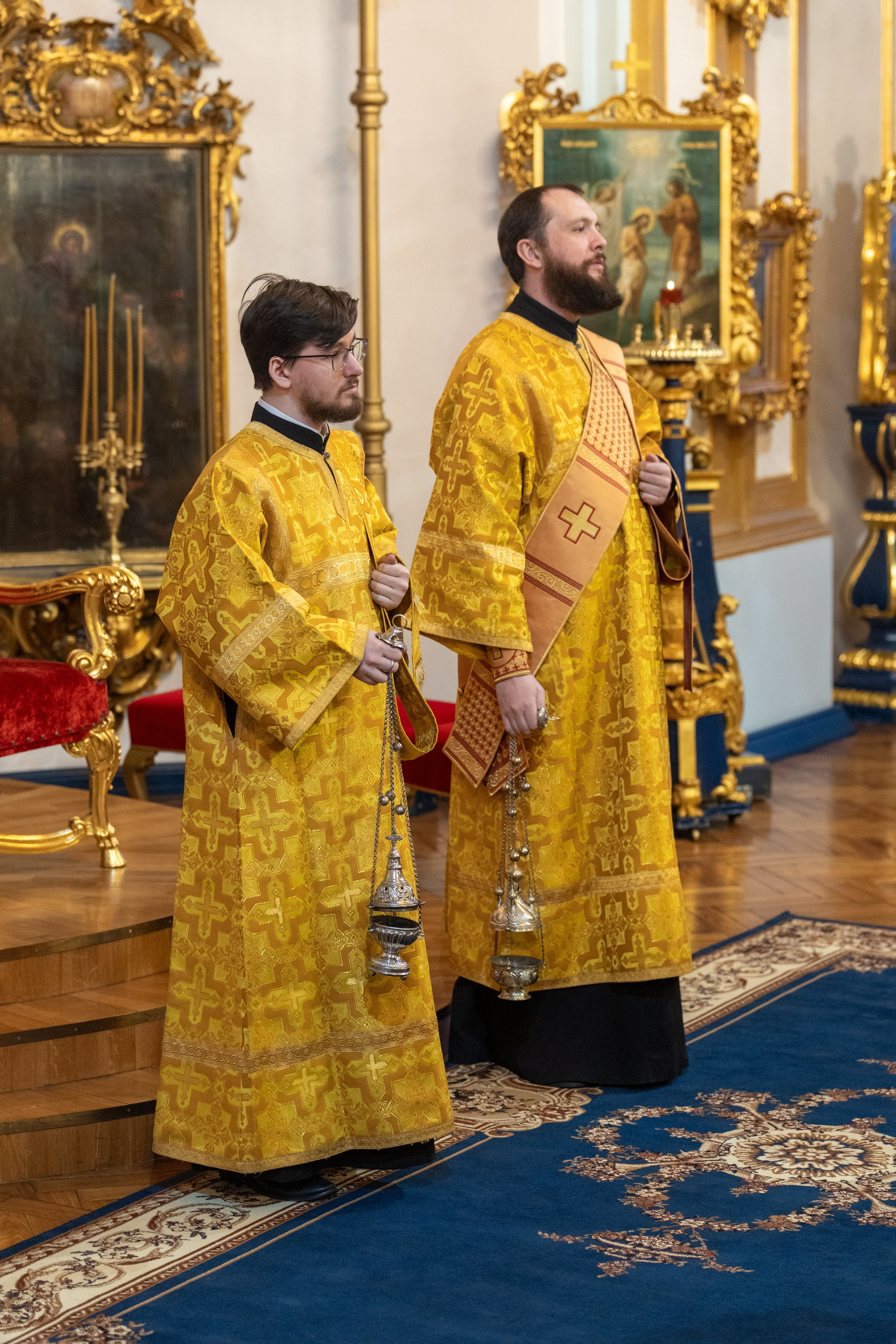 Великая вечерня. Чин прощения. НИКОЛО-БОГОЯВЛЕНСКИЙ МОРСКОЙ СОБОР