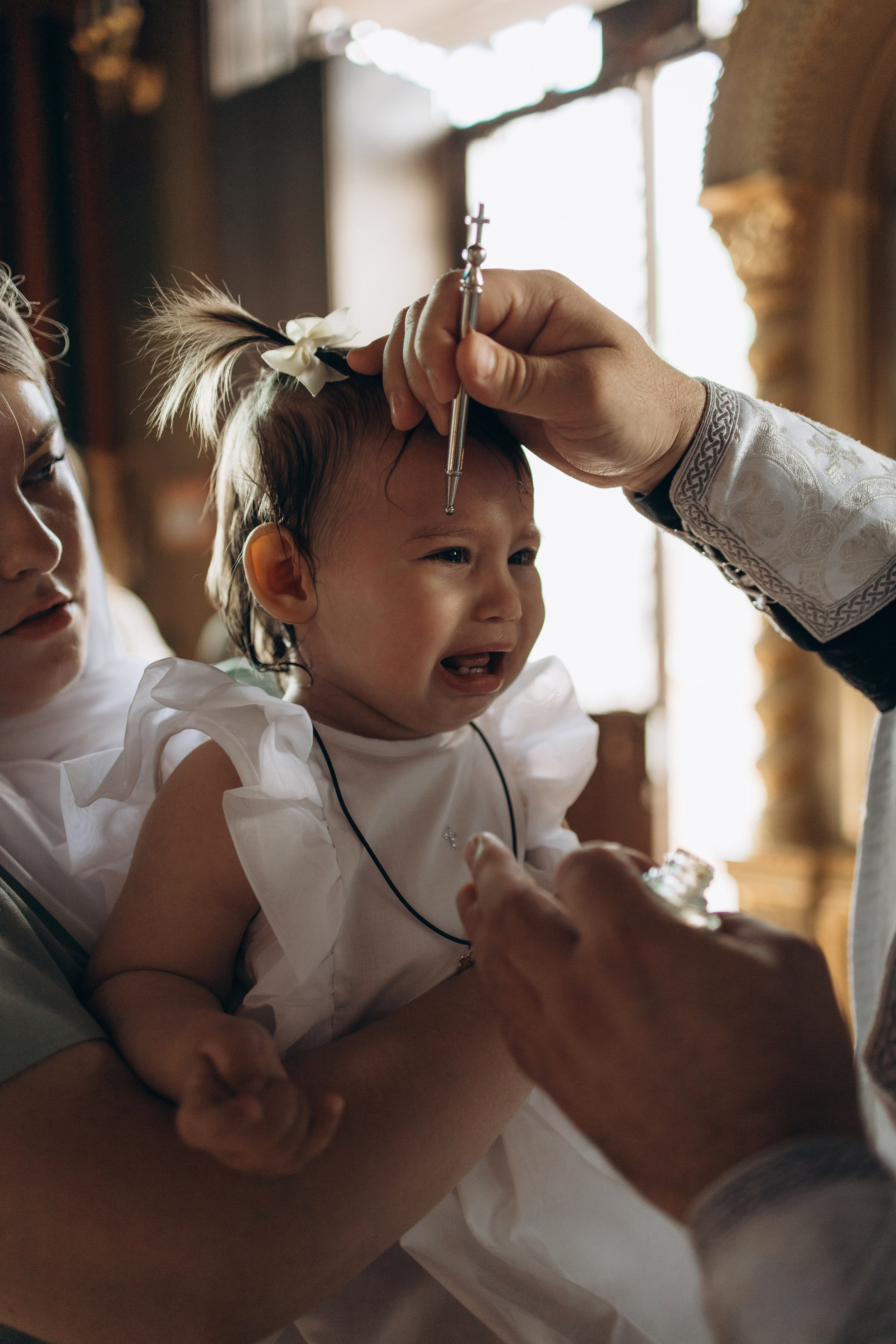 Крещение Стефании. Самый теплый фотограф в Краснодаре Рябоконь Ксения