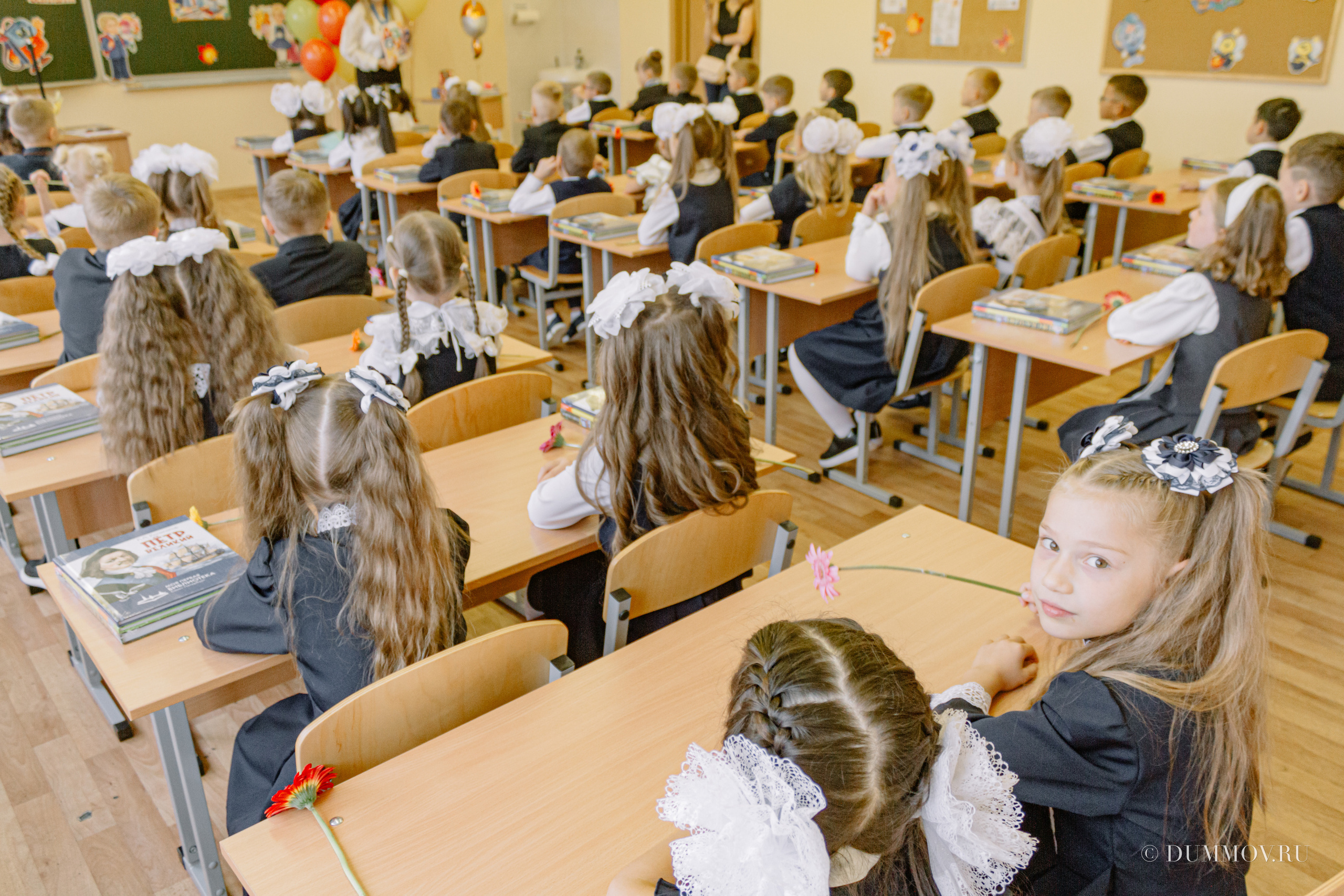 День знаний (Школа 604 Славянка). Фотограф в Санкт-Петербурге