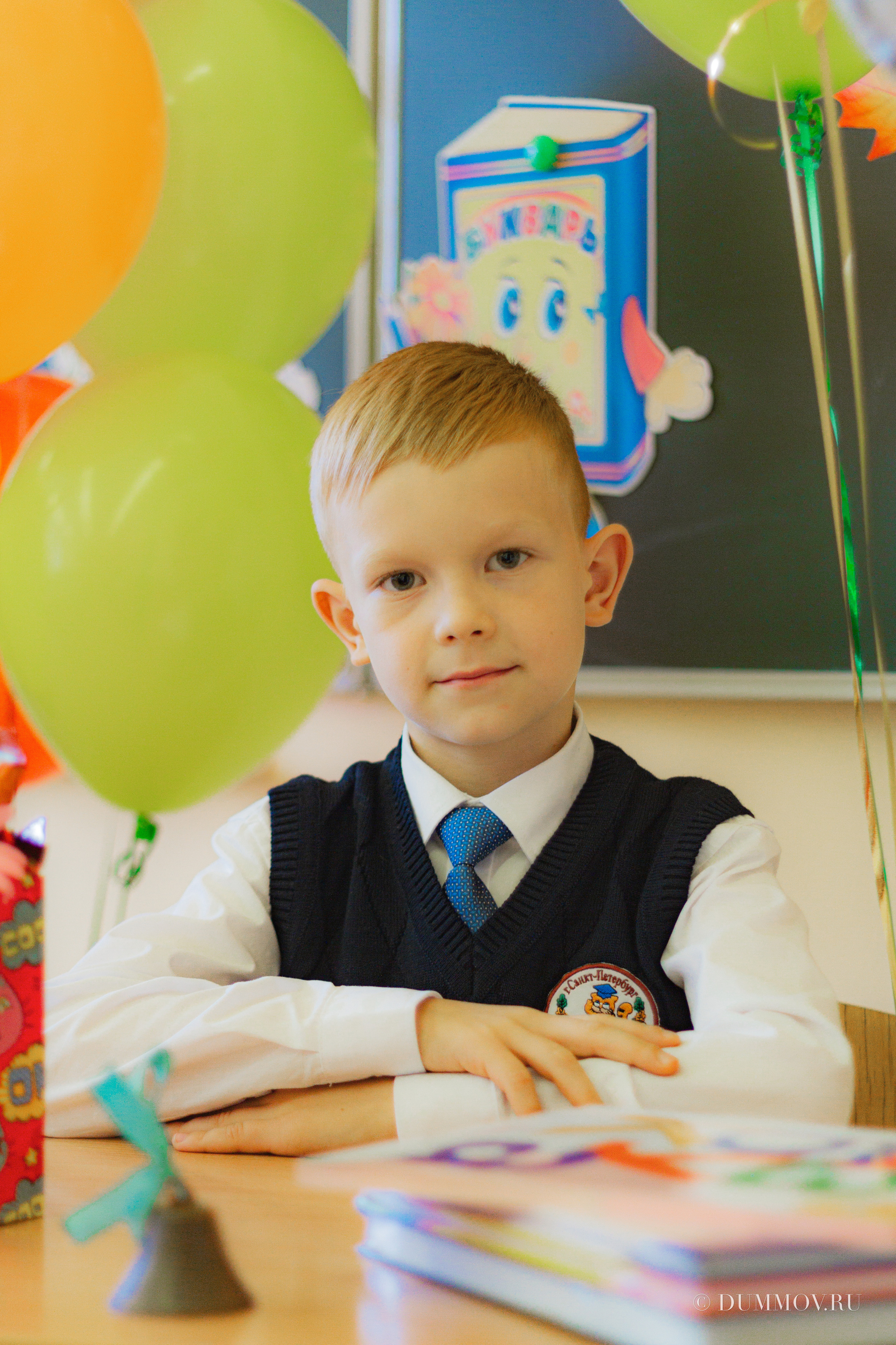 Портреты для первоклассников. Фотограф в Санкт-Петербурге