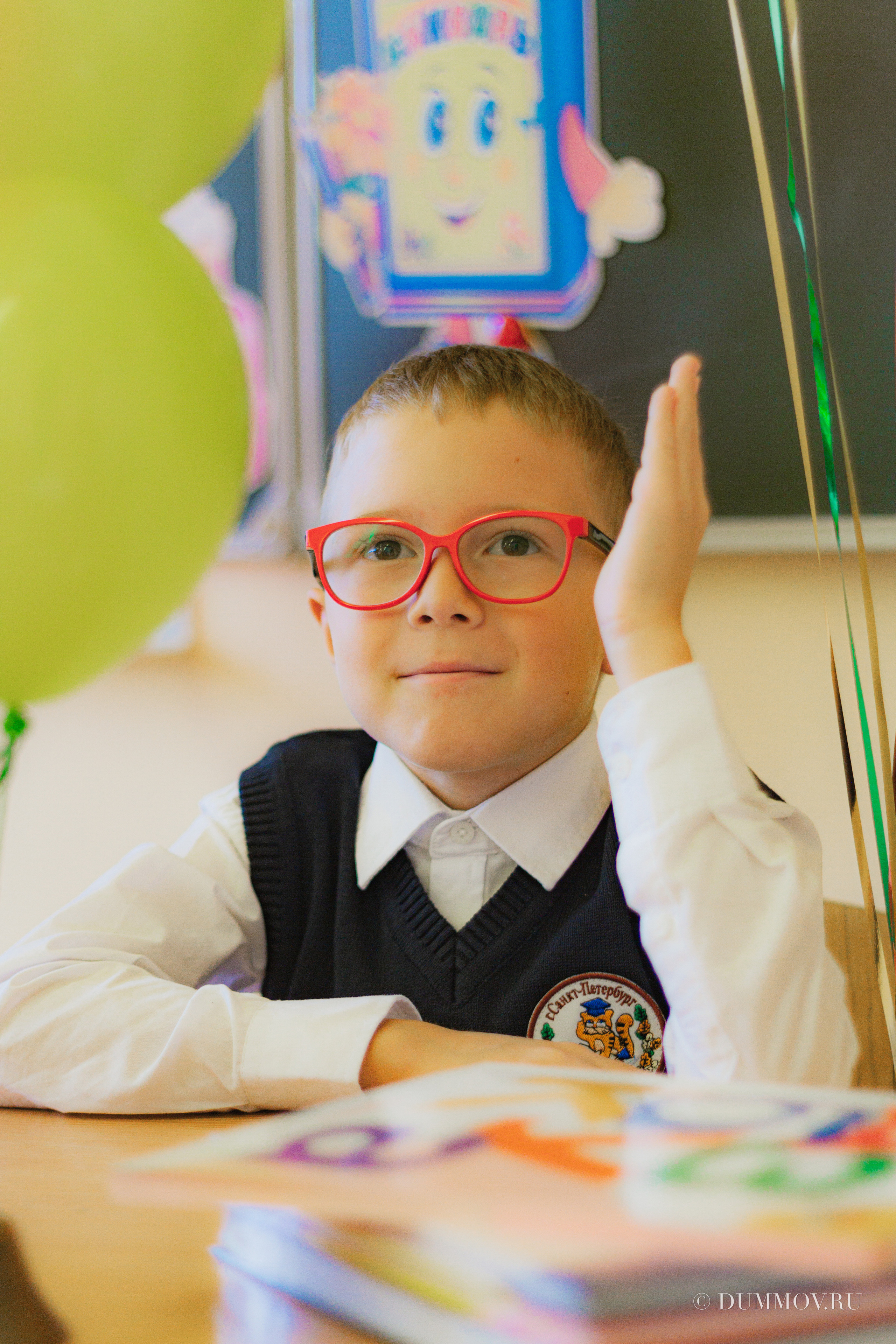 Портреты для первоклассников. Фотограф в Санкт-Петербурге