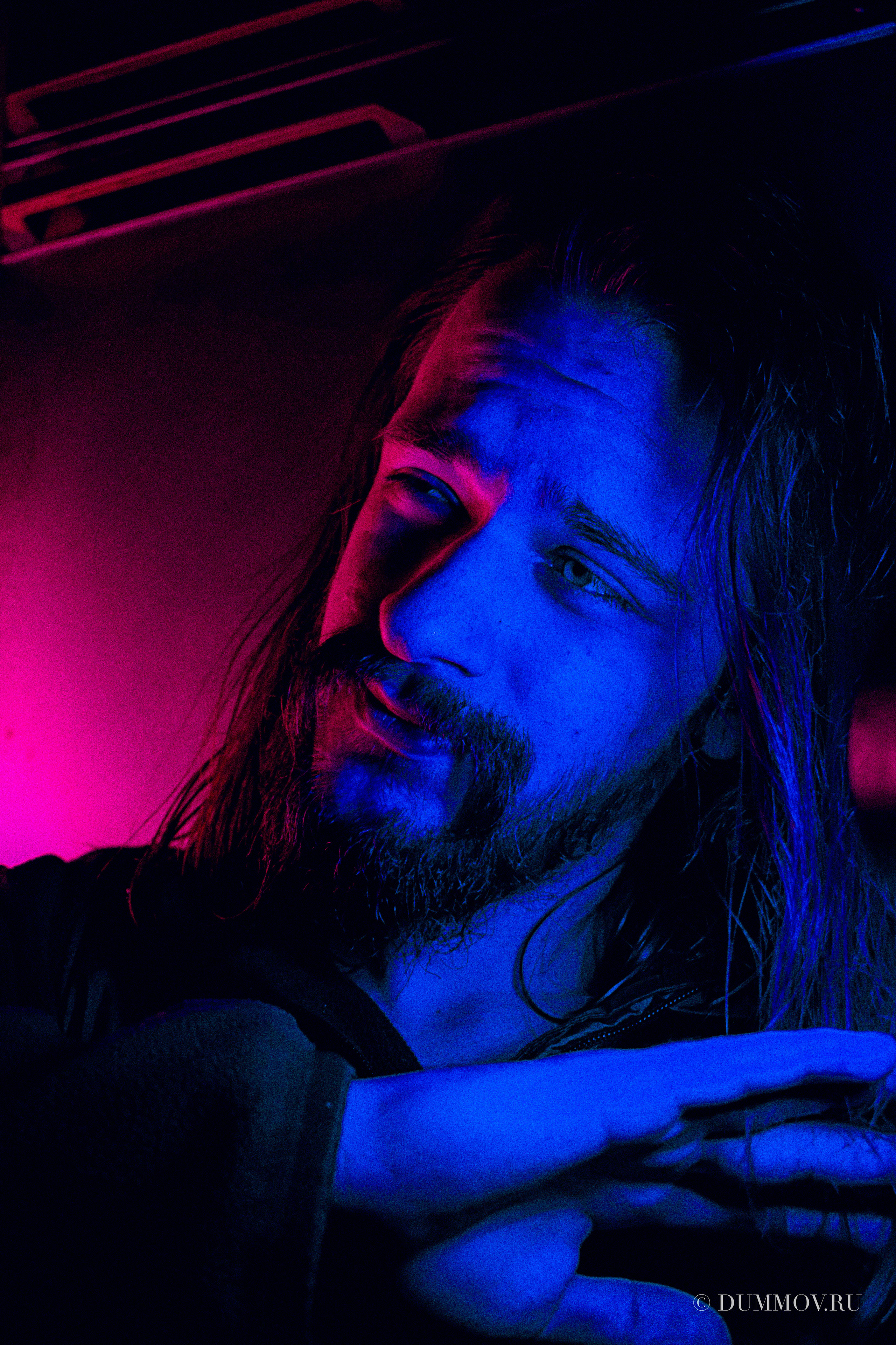 Бодя и цветной свет. Фотограф в Санкт-Петербурге