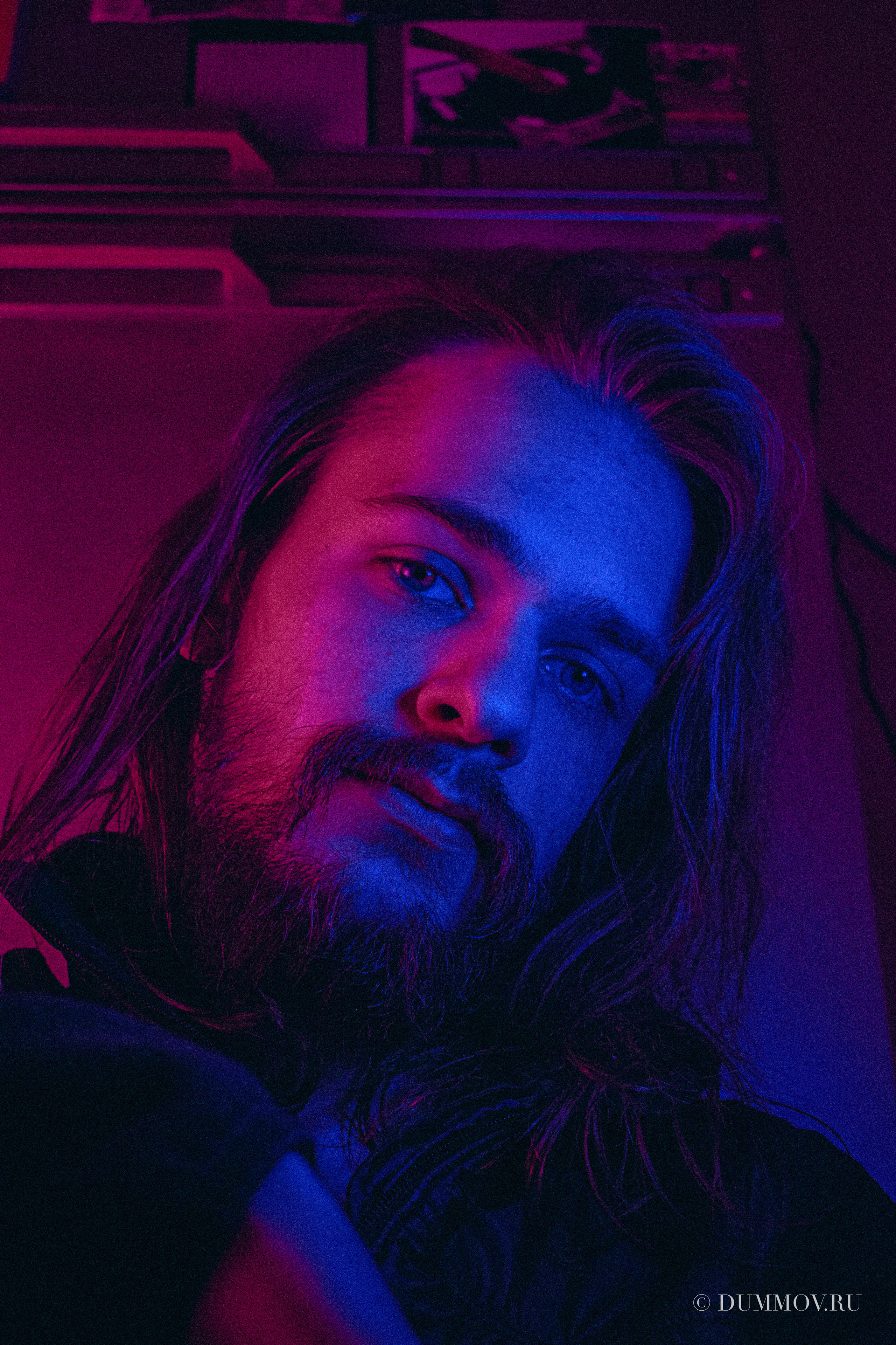 Бодя и цветной свет. Фотограф в Санкт-Петербурге