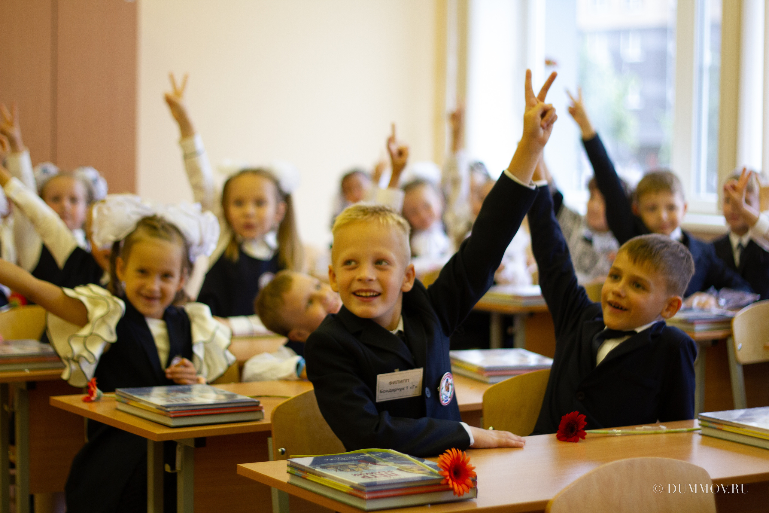 Портреты для первоклассников. Фотограф в Санкт-Петербурге