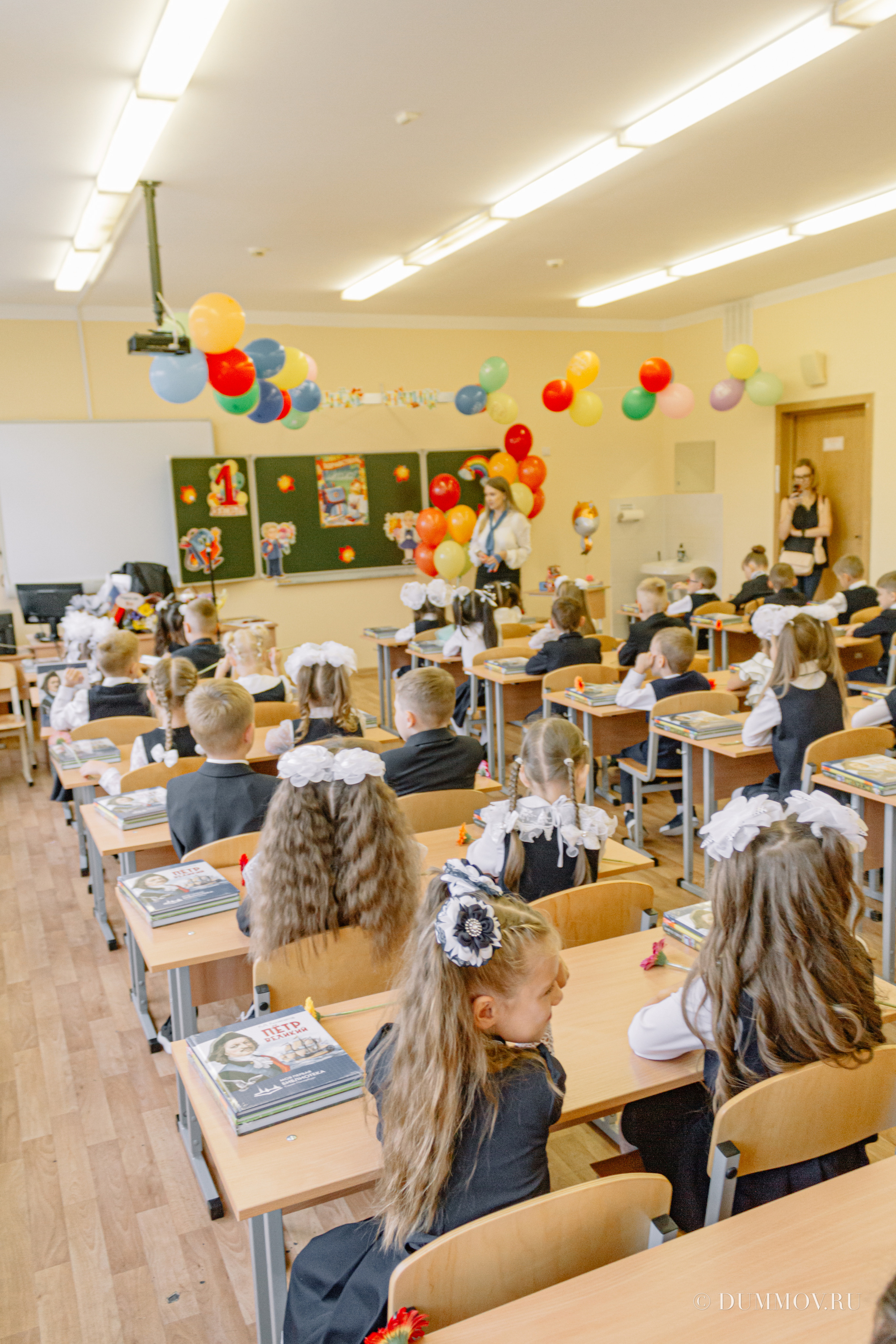 День знаний (Школа 604 Славянка). Фотограф в Санкт-Петербурге