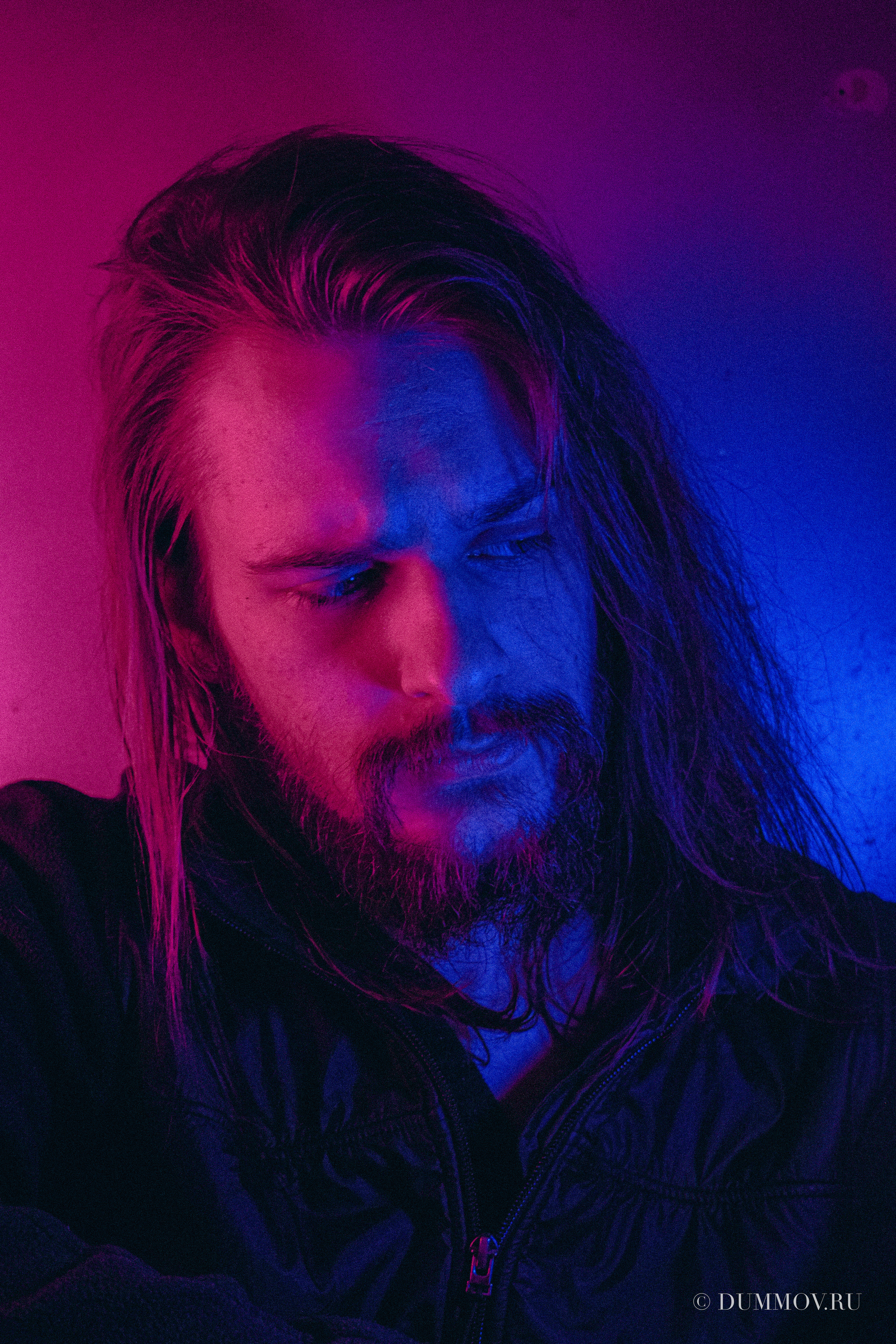 Бодя и цветной свет. Фотограф в Санкт-Петербурге