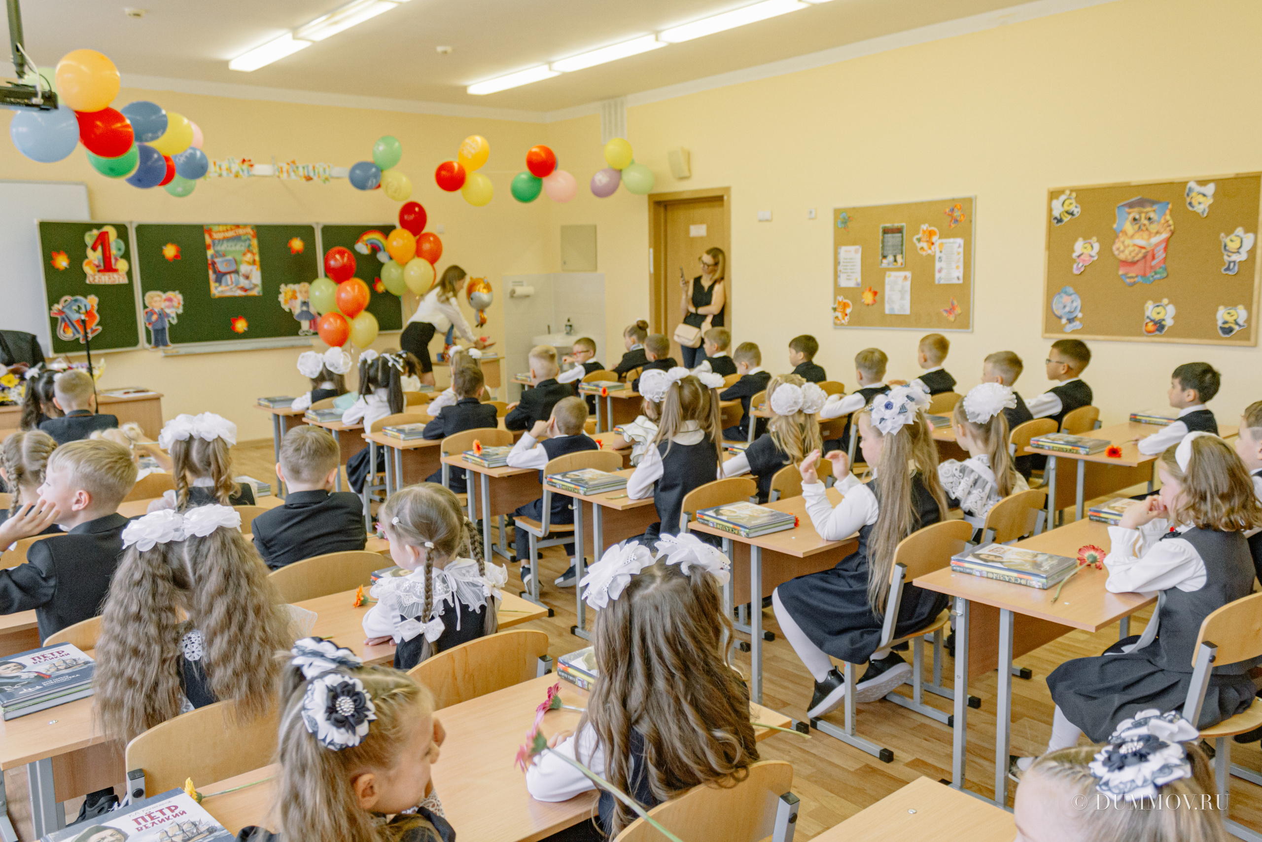 День знаний (Школа 604 Славянка). Фотограф в Санкт-Петербурге