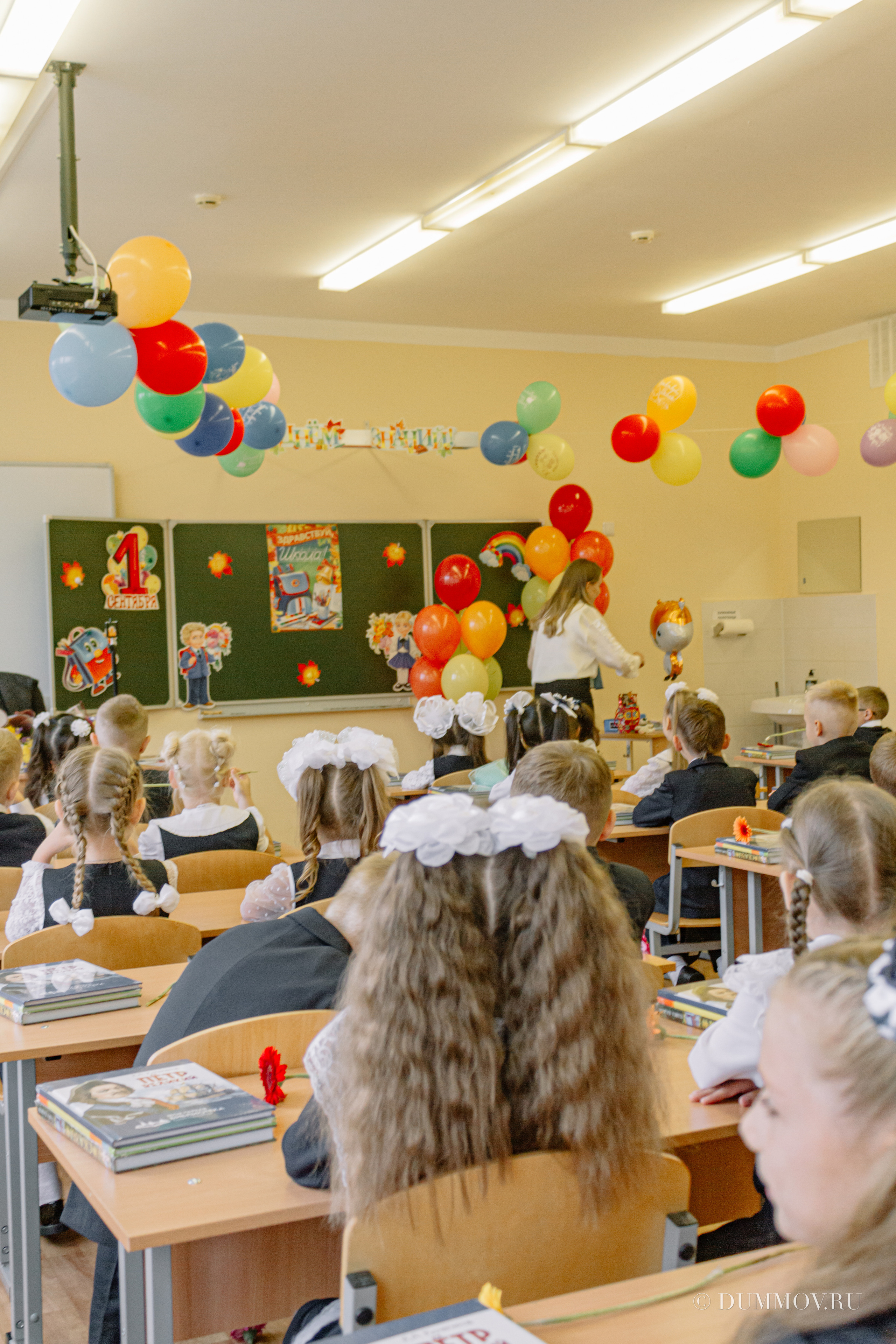 День знаний (Школа 604 Славянка). Фотограф в Санкт-Петербурге