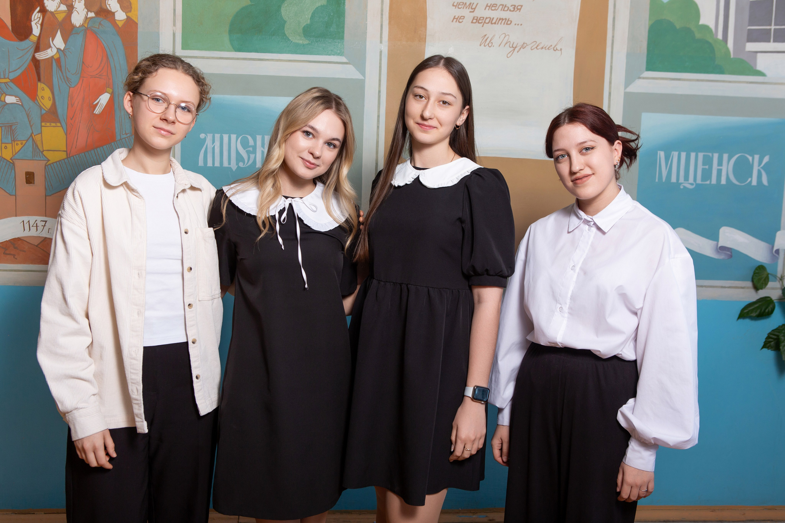 Съемка в библиотеке для 11 класса #2. Профессиональный фотограф в Мценске и Орловской области