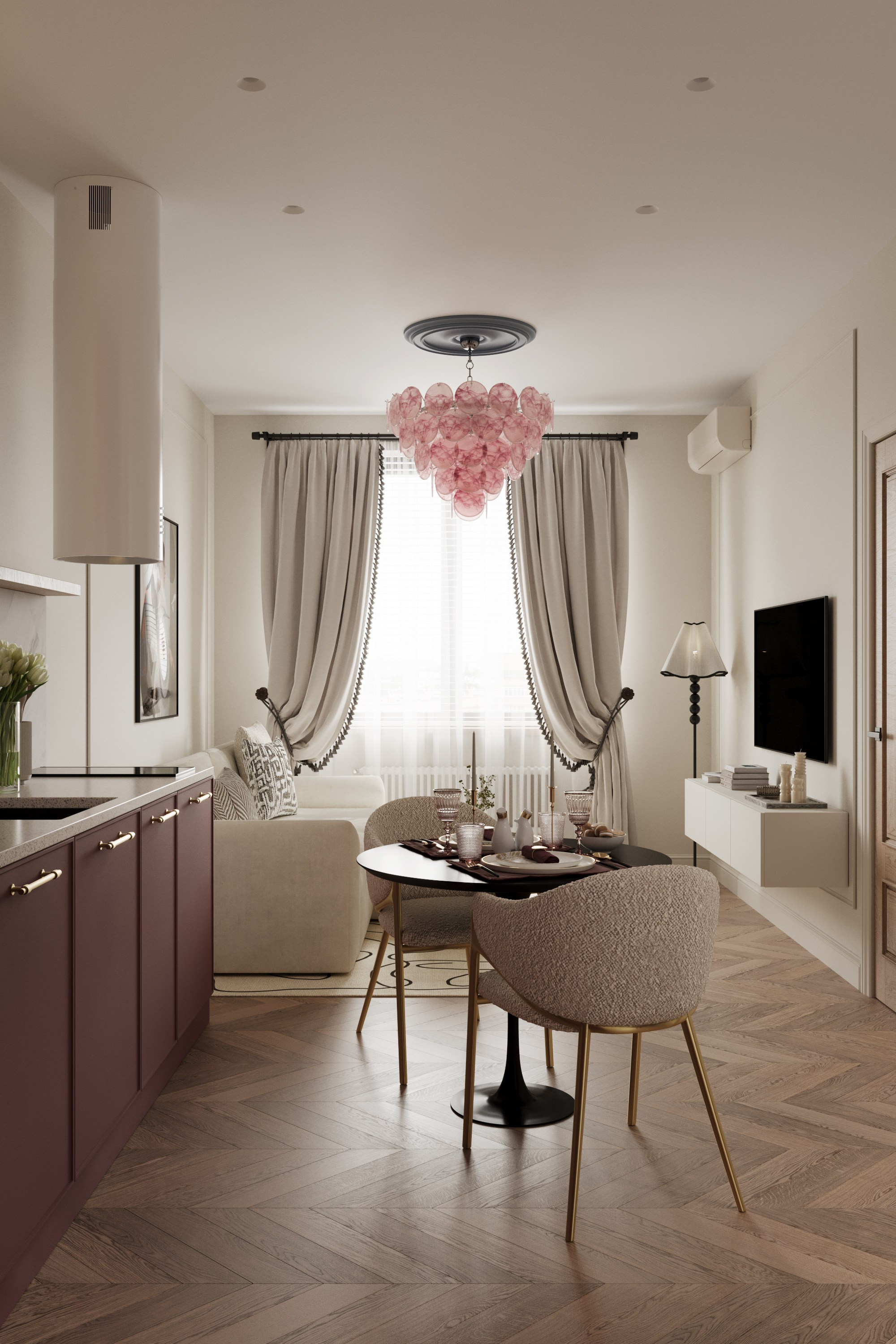 Красивая однушка 37 м² под сдачу в аренду