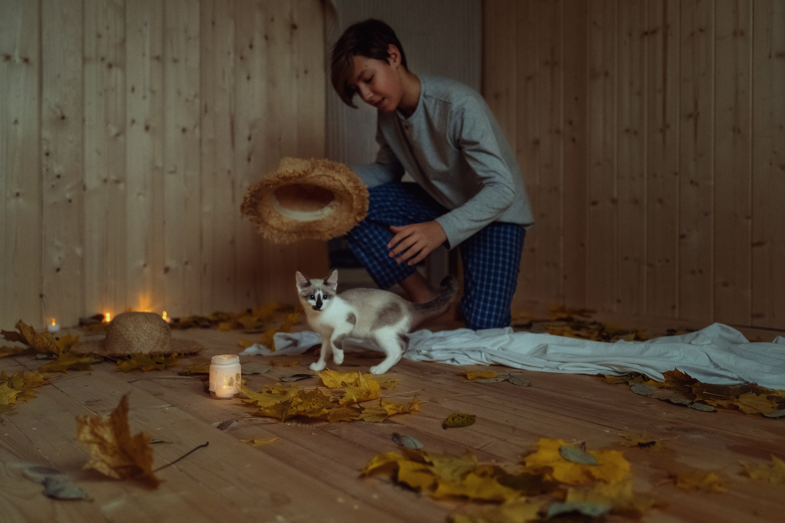Осень на чердаке. Семейный фотограф Новая Рига (Звенигород, Истра) Евгения Литовченко