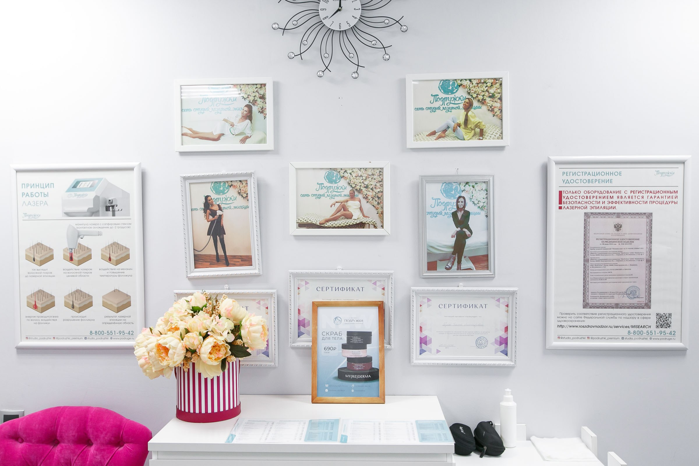 Студия лазерной эпиляции «Подружки». Свадебный и портретный фотограф в Липецке Станислав Истомин