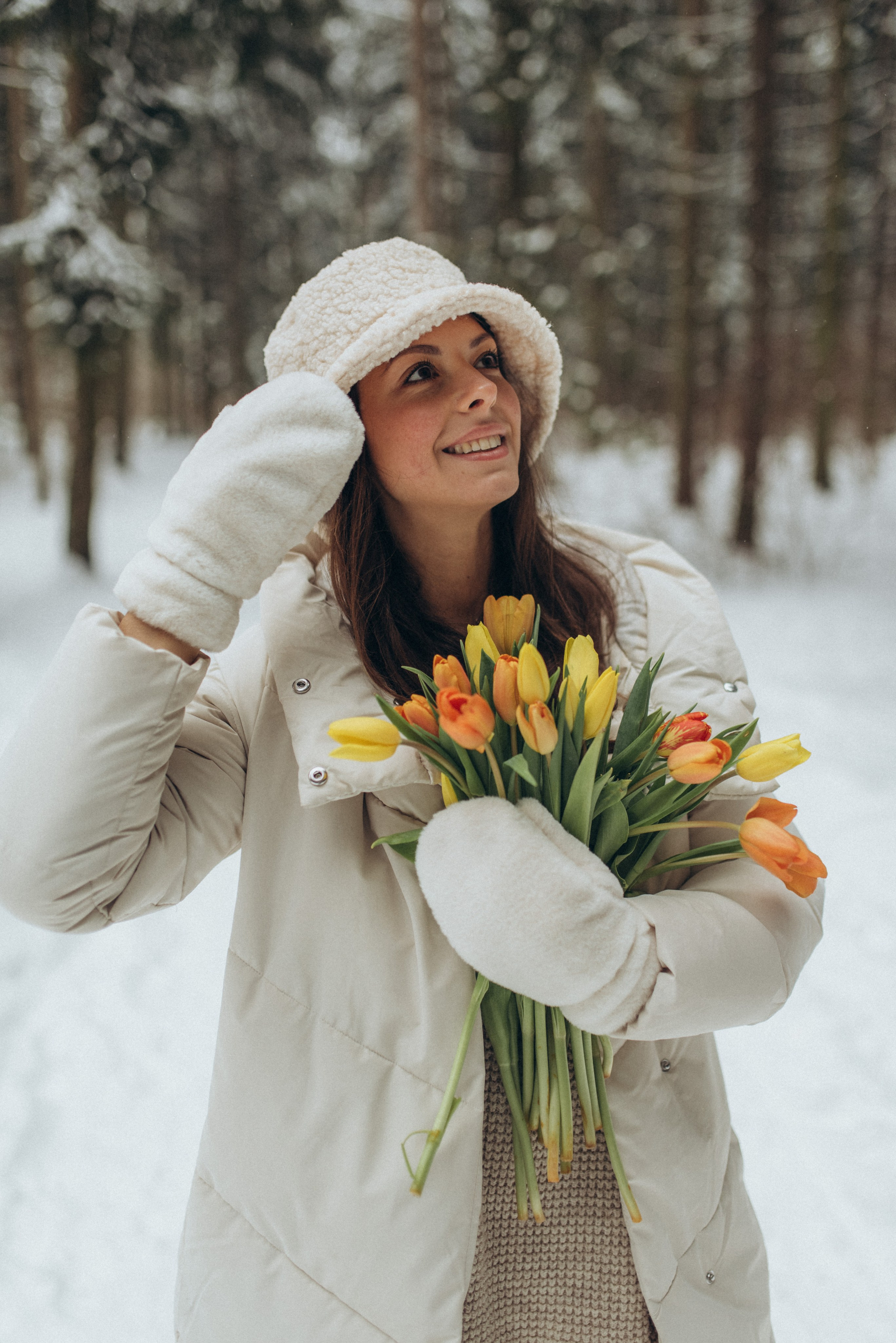 Мелина. Зимняя прогулка. Семейный фотограф в Москве Екатерина Север