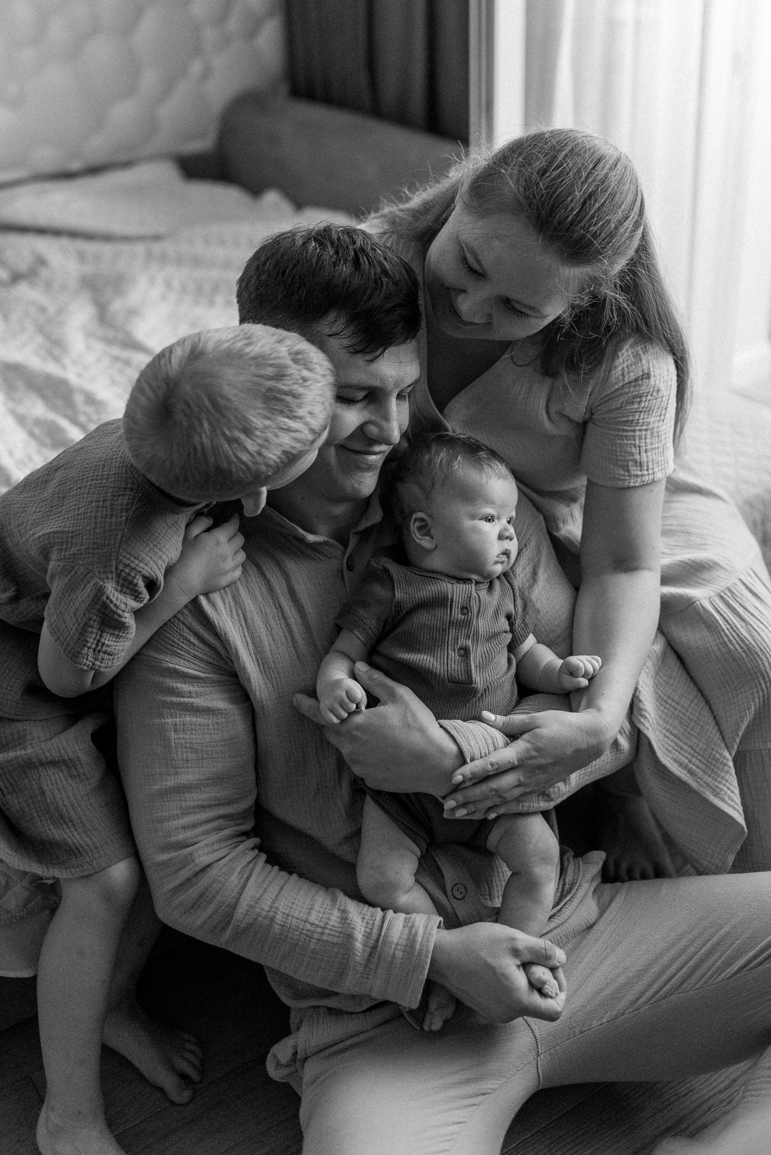 Уютная домашняя съемка. Семейный фотограф в Москве Екатерина Север