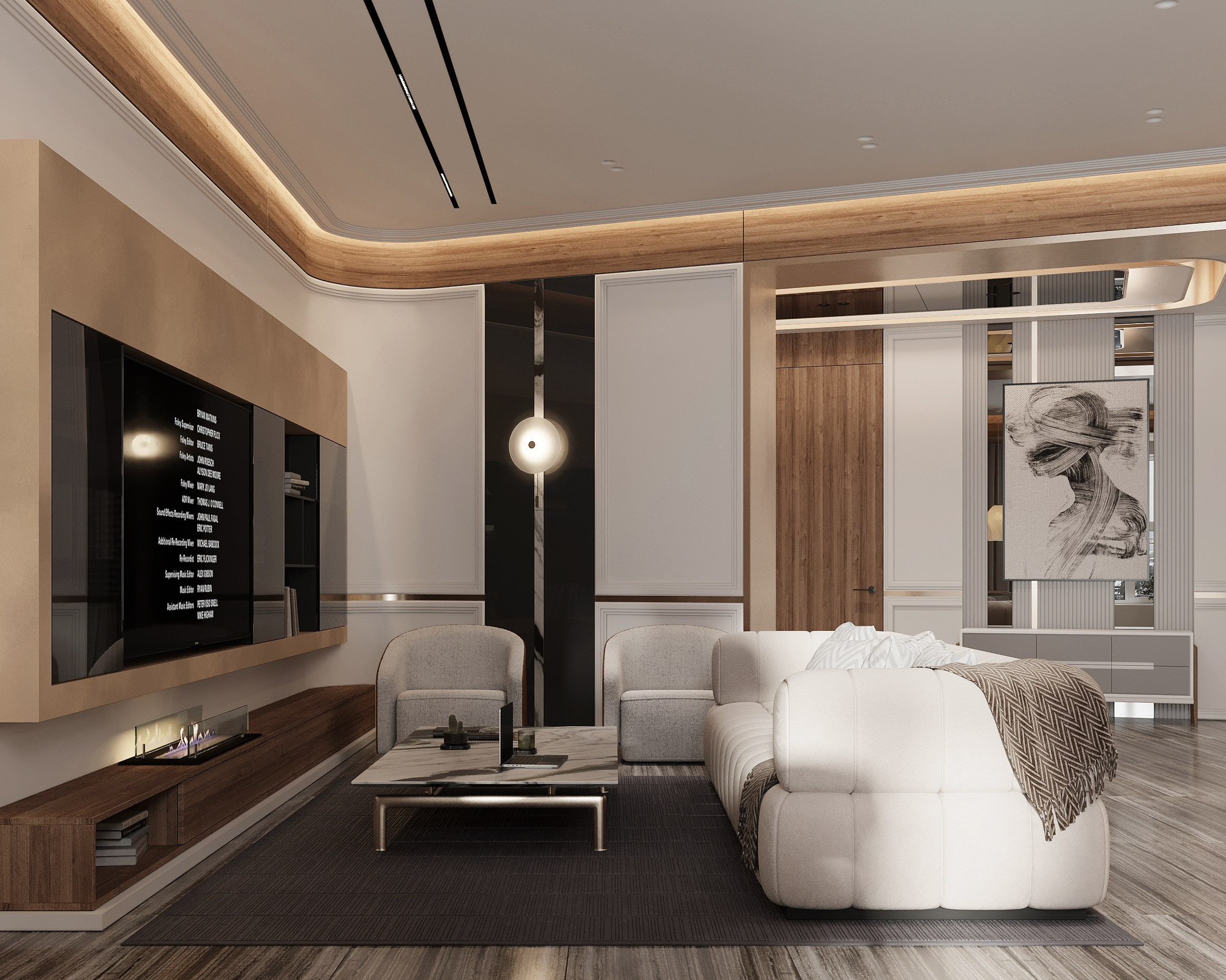 ЖК «IL DE FRANCE», 160 м². Room Design Studio