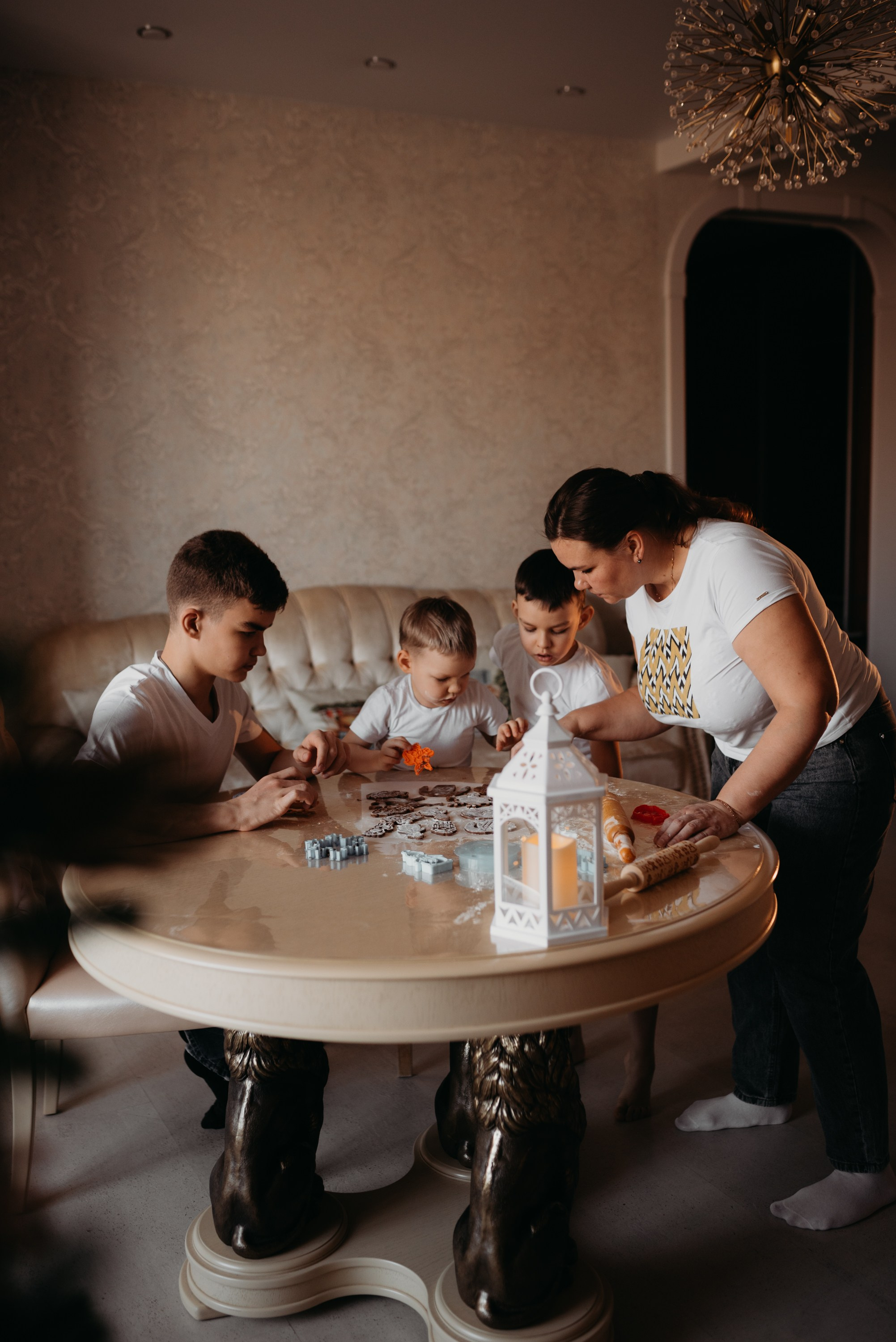 Юлия, Алексей, Тихон, Трофим и Потап. Семейный и детский фотограф в Новосибирске и Краснообске — Анна Ким