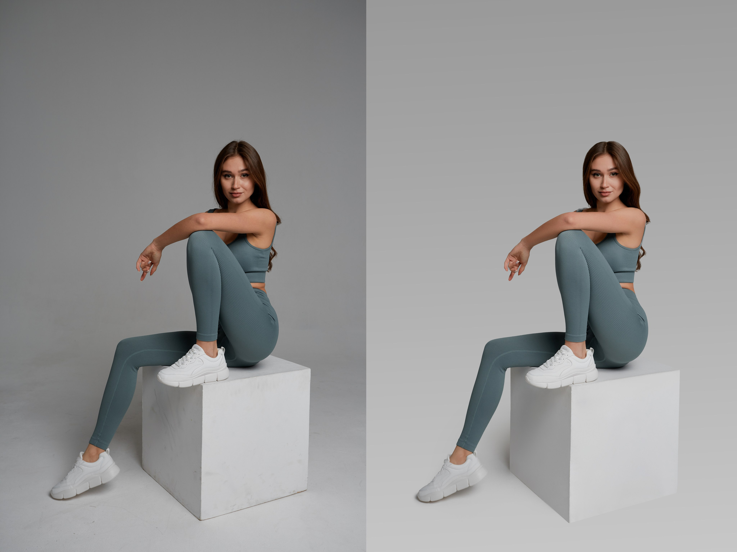 Ретушь портретов для рекламы спортивной одежды — динамика и стиль! | Студия SVITHART