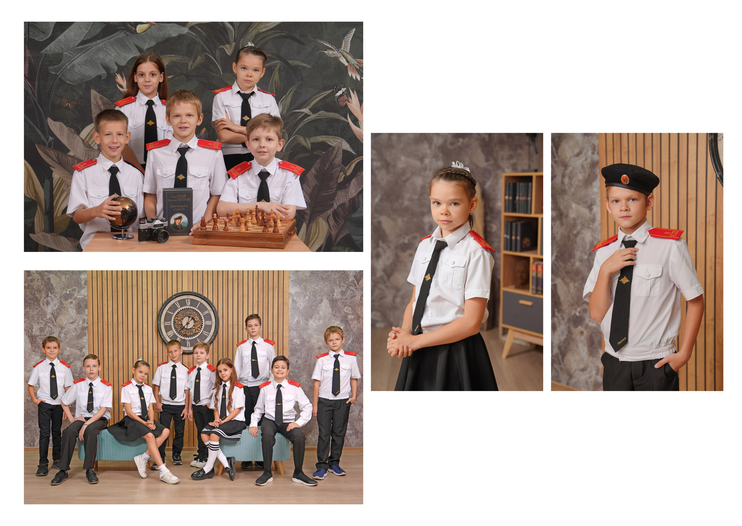 ШКОЛА 8 — 4 «Б» класс. Красивый выпускной альбом в Краснодаре