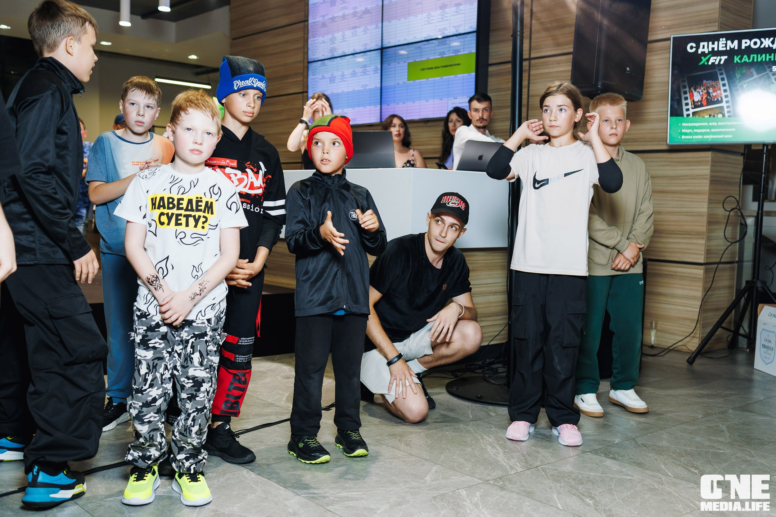 Фоторепортаж с 5-летия фитнес-клуба X-Fit. One Media Life: фоторепортажи, фотоотчеты с мероприятий и заведений