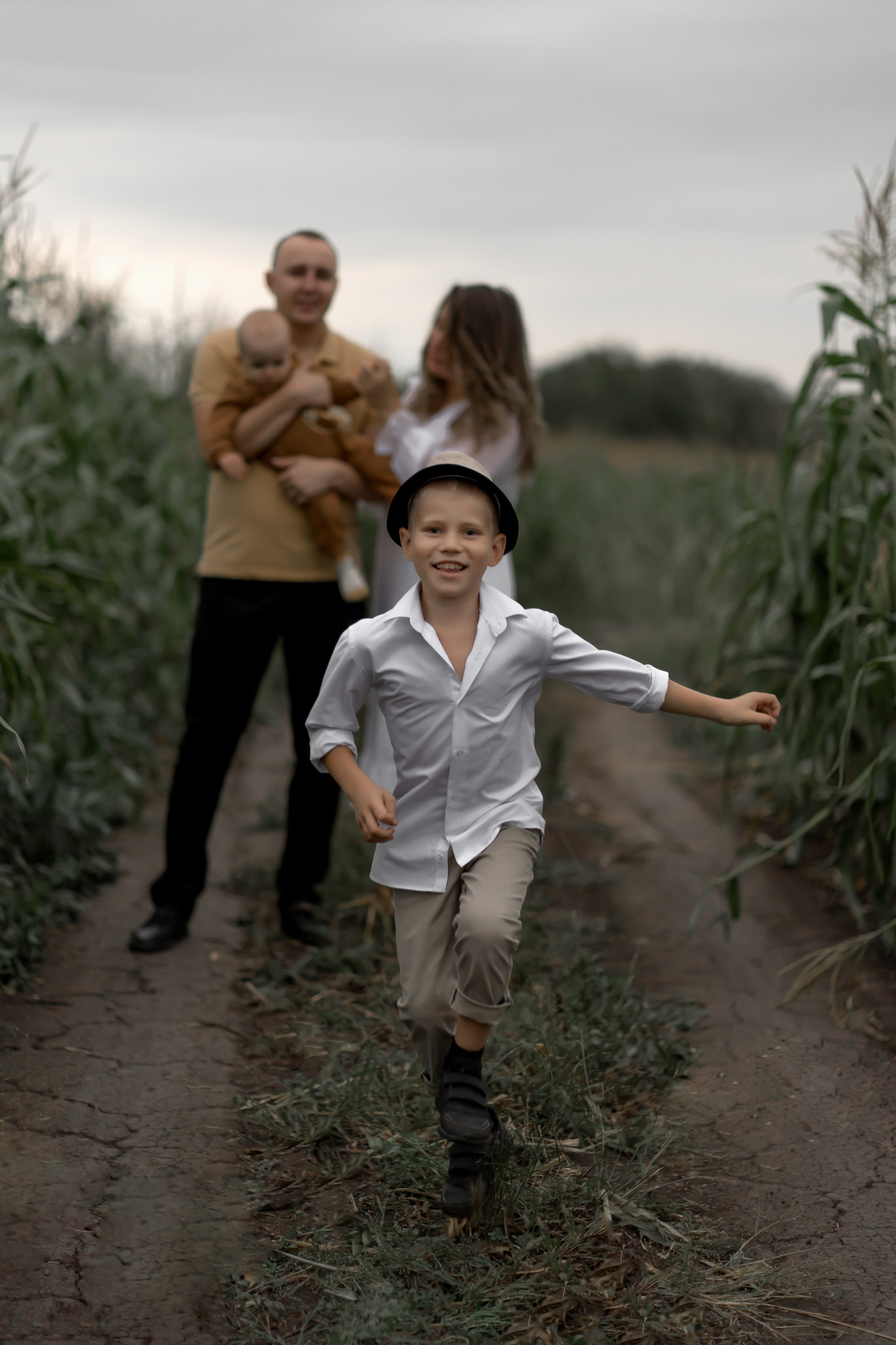 Прогулка в кукурузе. Фотограф в Красноярске. Юлия Чаушанская