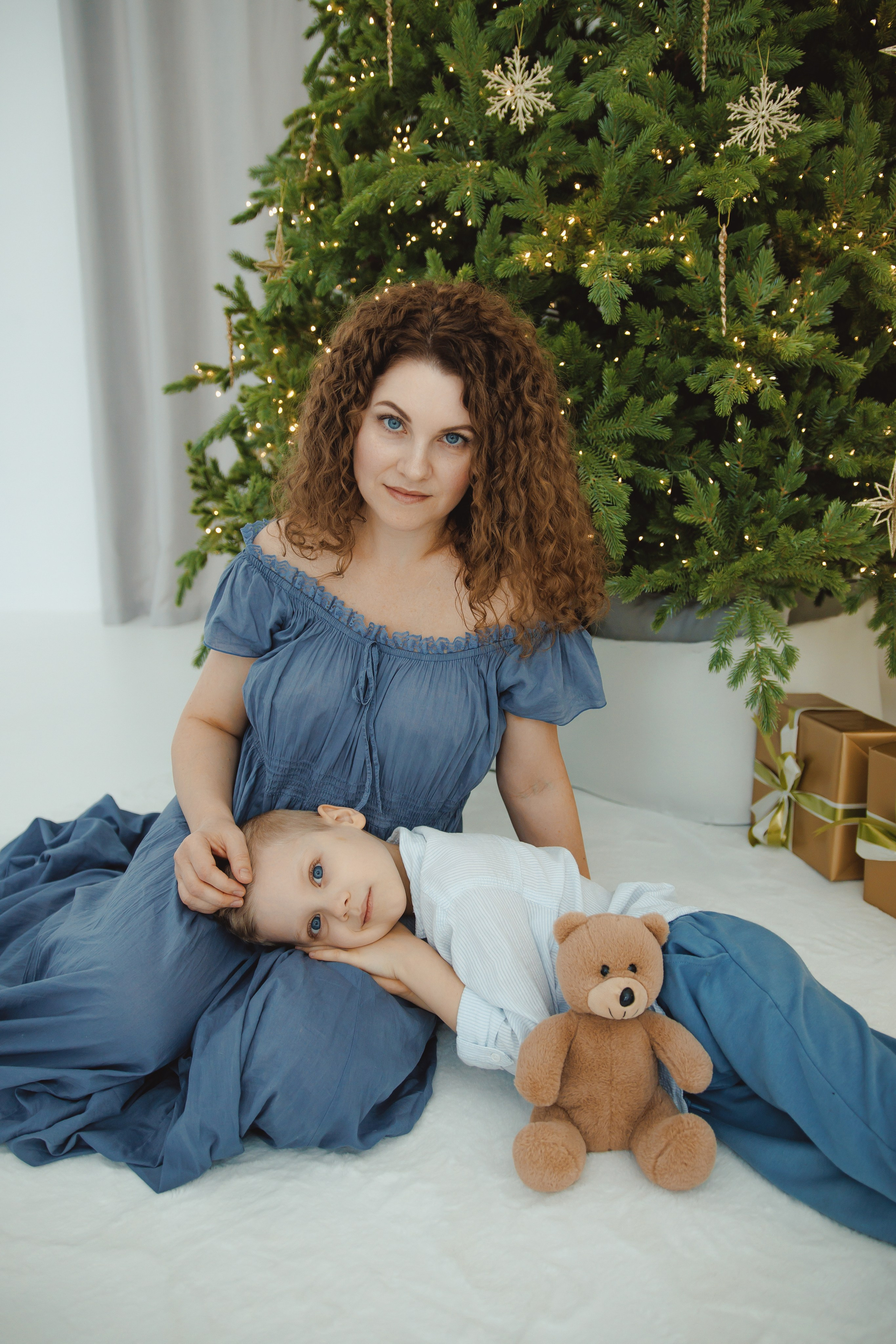 Семейная новогодняя. Диана фотограф в Краснодаре