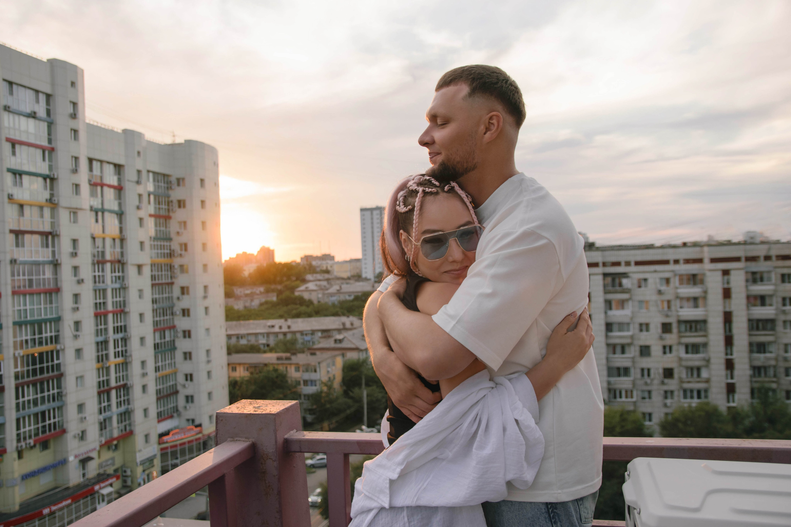 На крыше. Фотограф Хабаровск