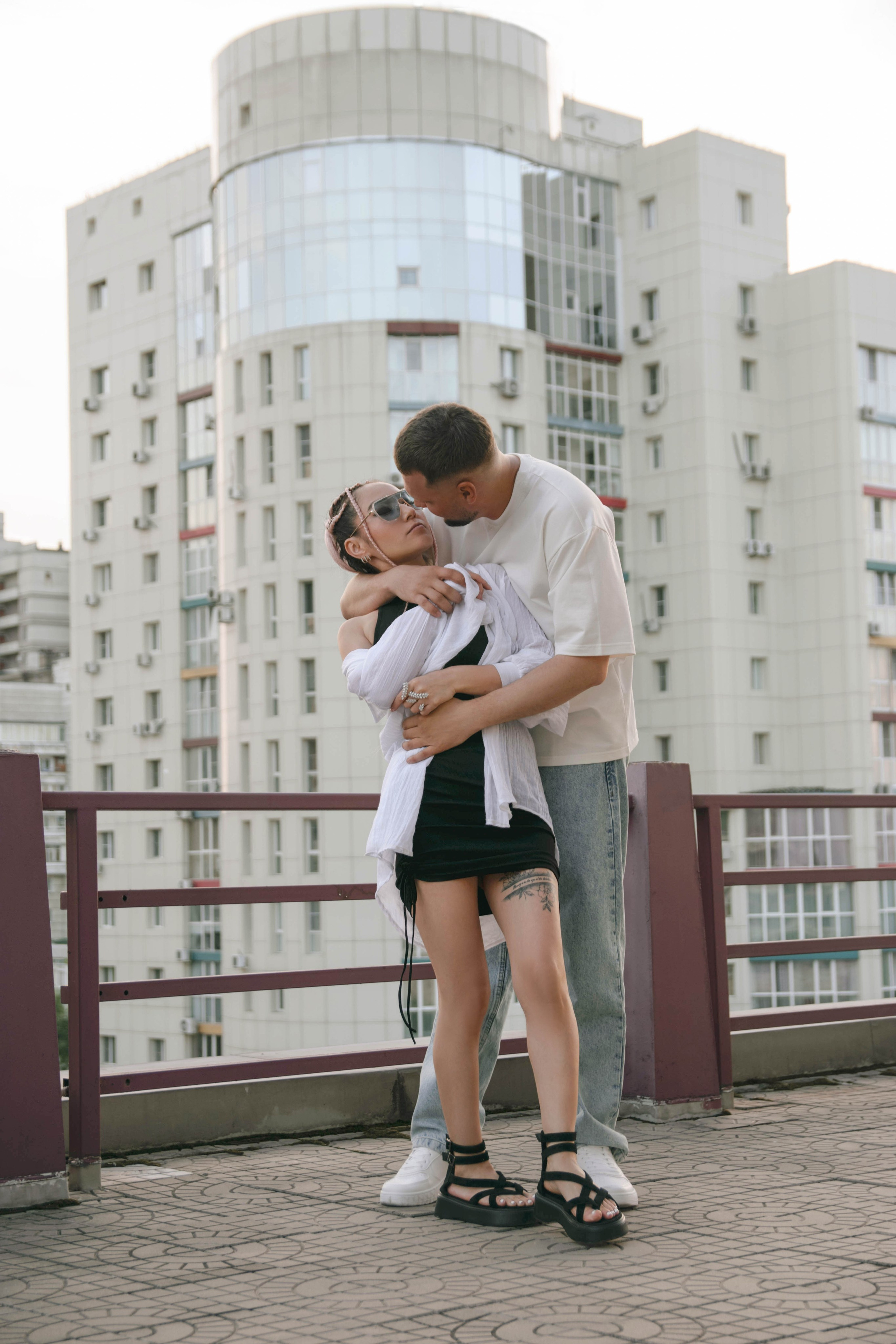 На крыше. Фотограф Хабаровск
