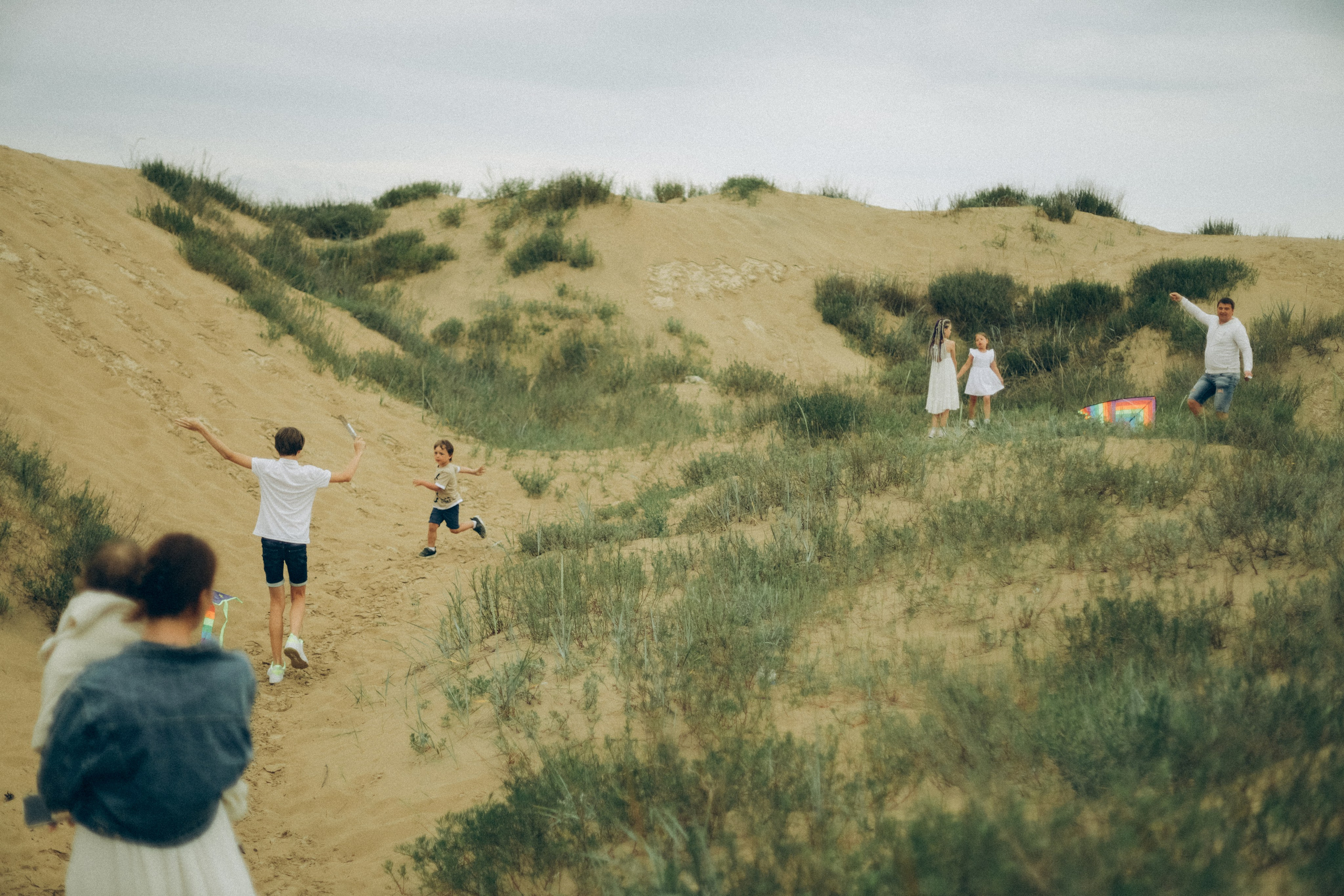 Ольга, Эдуард, Андрей, Настя, Даша, Кирилл и Ксюша. Семейный фотограф Анапа