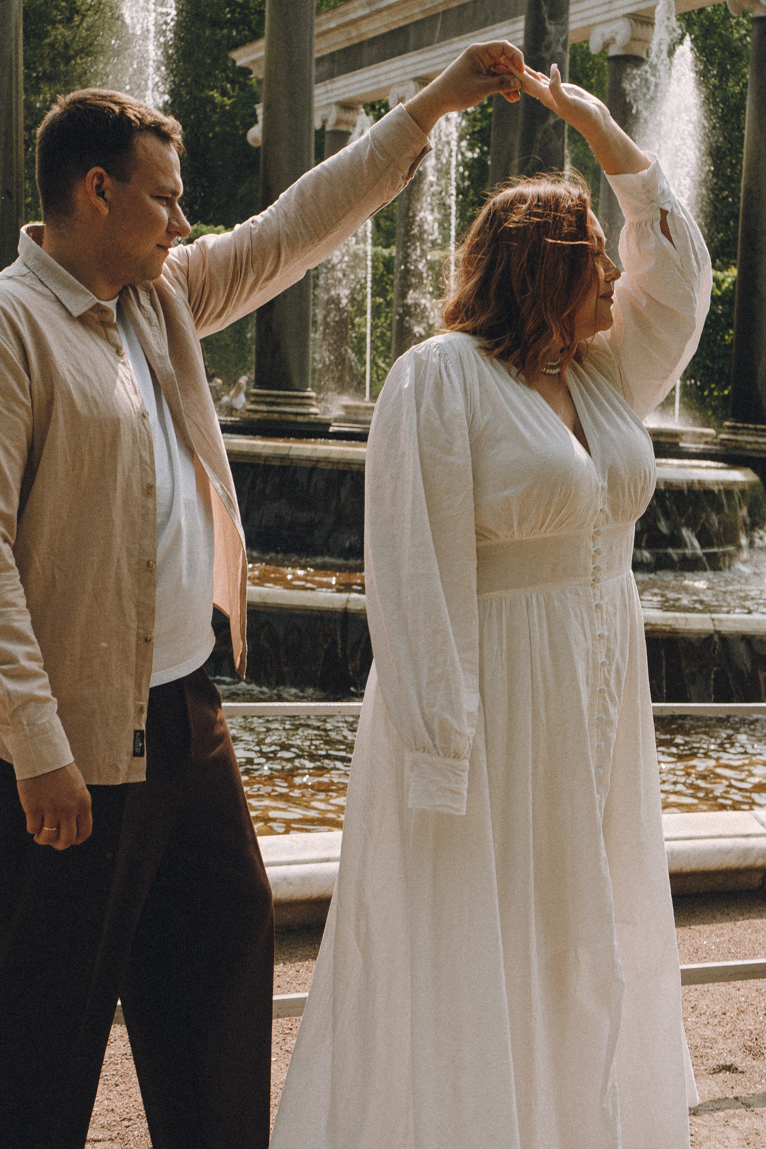 СВАДЕБНАЯ ИСТОРИЯ В ПЕТЕРГОФЕ. Профессиональный фотограф, Санкт-Петербург — Виктория Богомолова