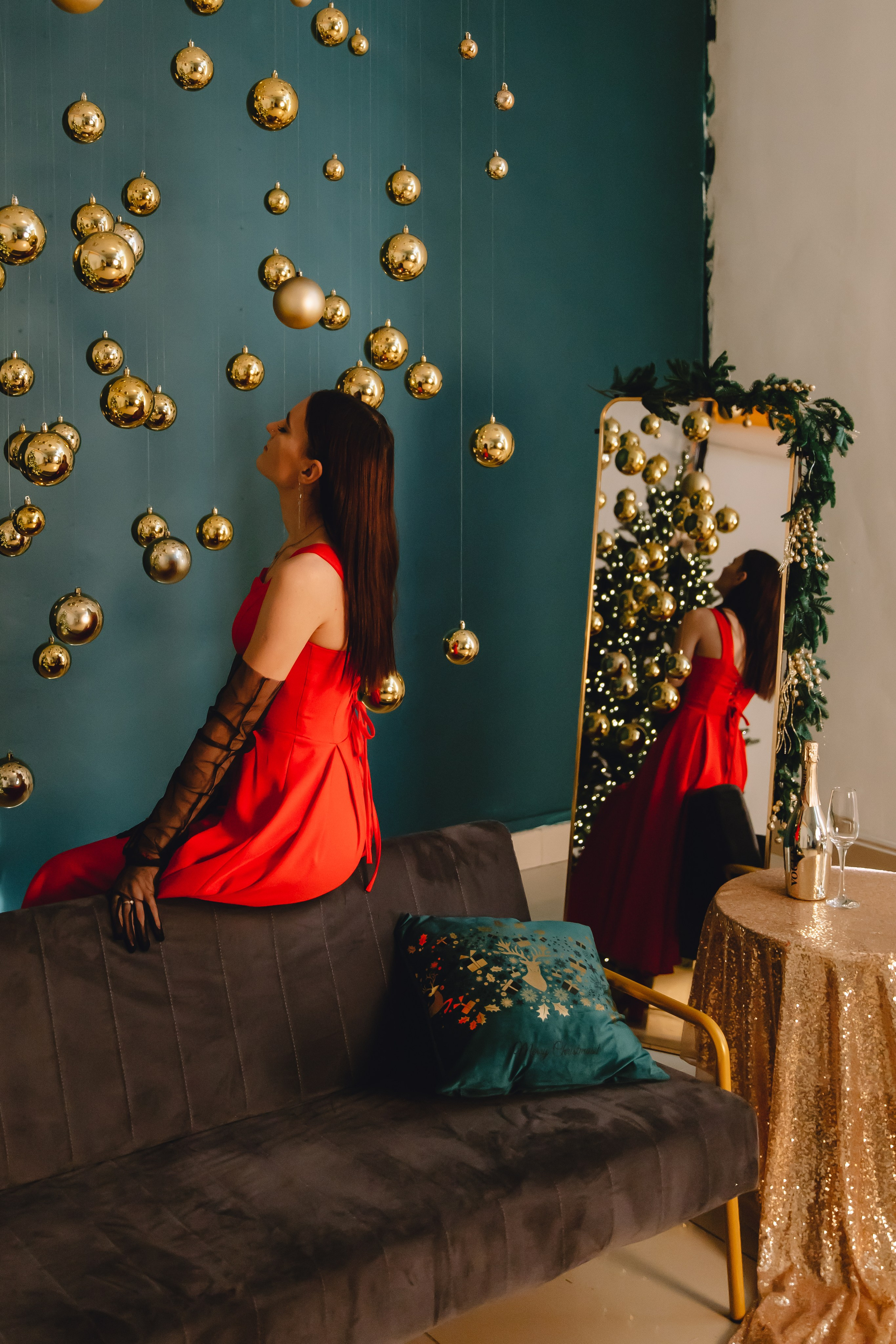 Лера. Индивидуальная новогодняя фотосессия. Фотограф во Владивостоке. Юрганова Анна