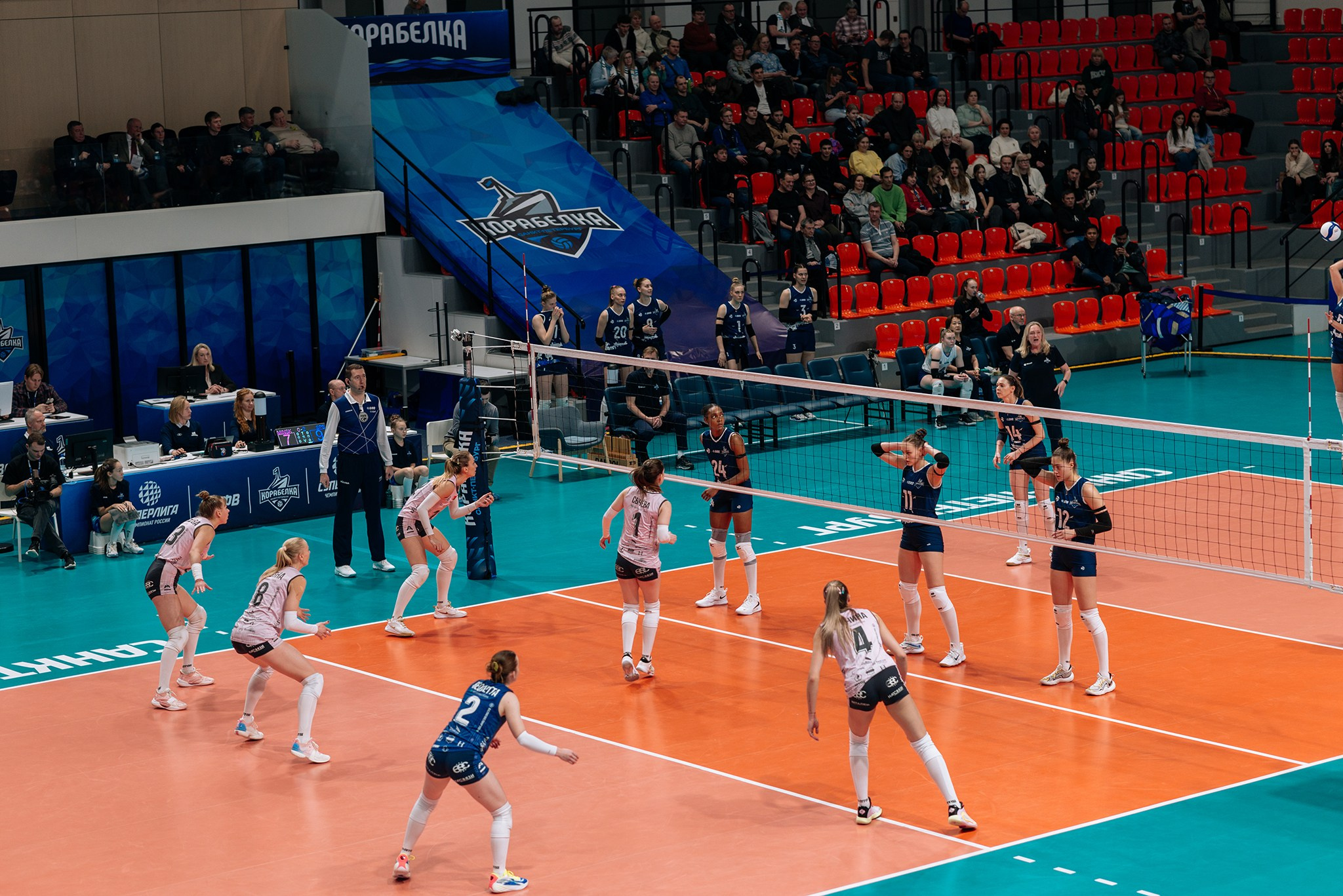 «Корабелка» — «Минчанка» Суперлига чемпионат России. Январь 26. Репортажный фотограф в Санкт-Петербурге Анастасия Клёпова