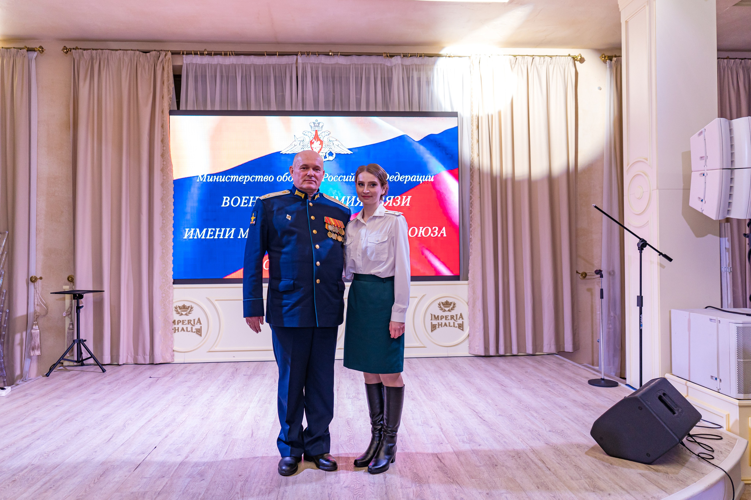 Фотосъемка выпуска военной академии и вручение дипломов