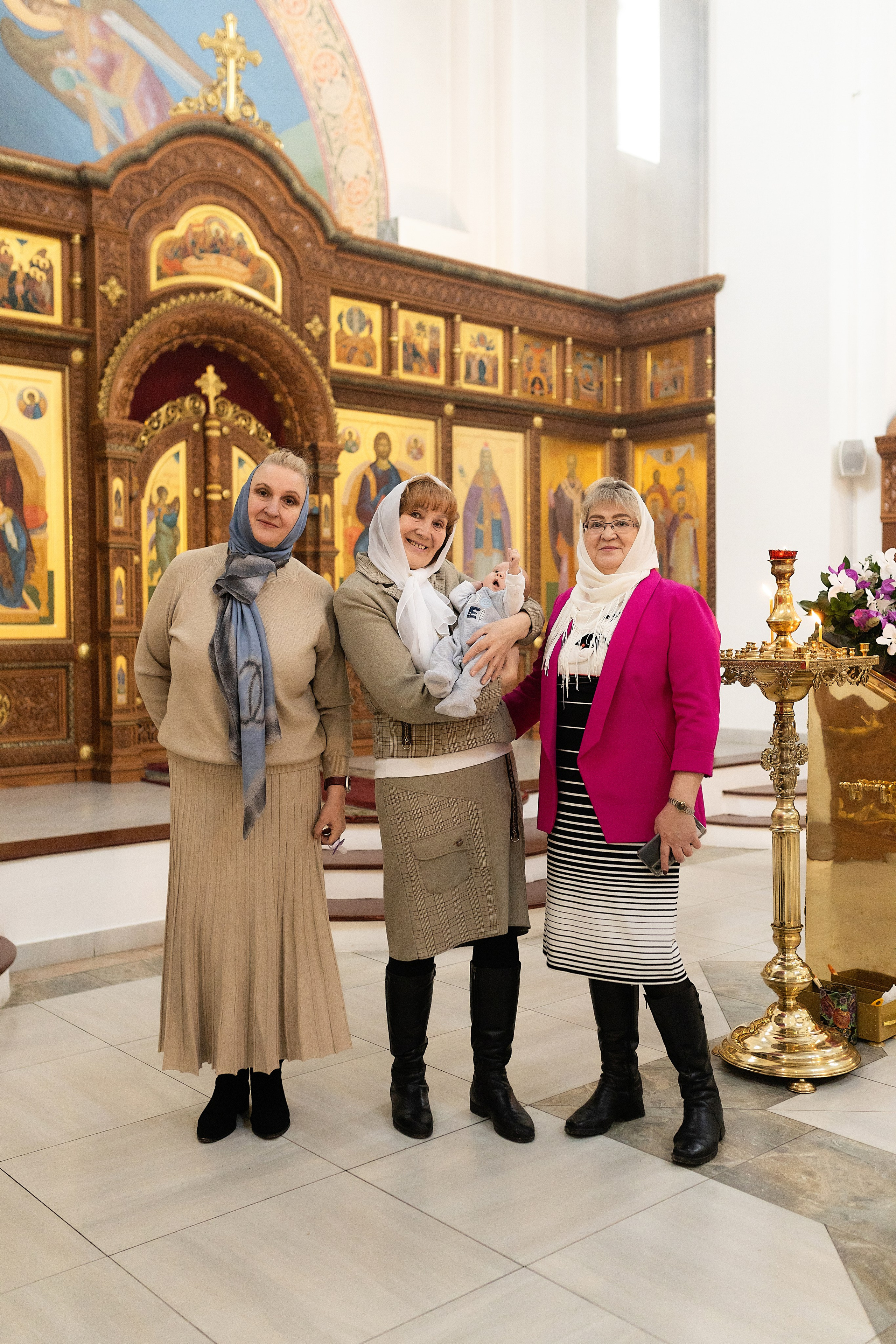 Таинство крещения Алисы. Фотограф в Железнодорожном и Балашихе