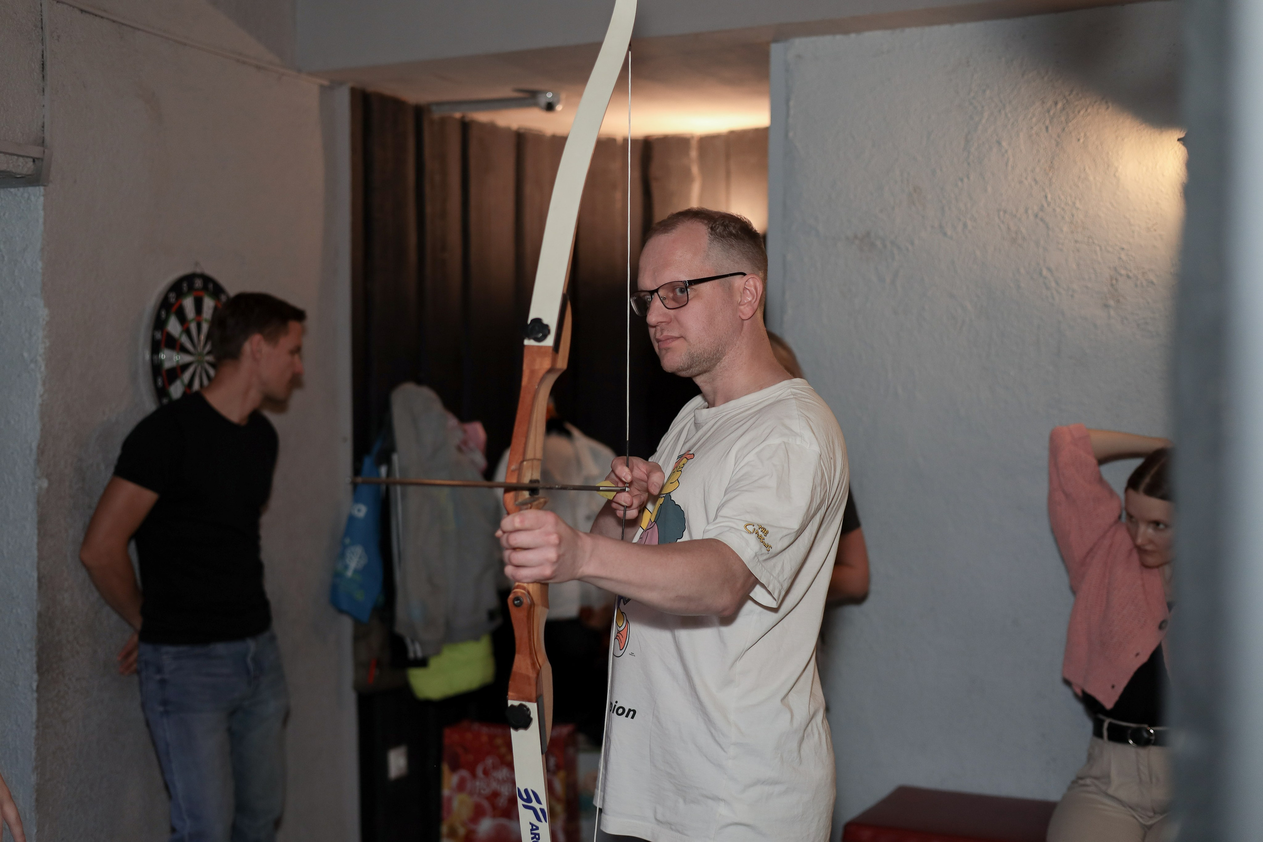 День рождение в стрелковом клубе. Фотограф Надршина Лилия