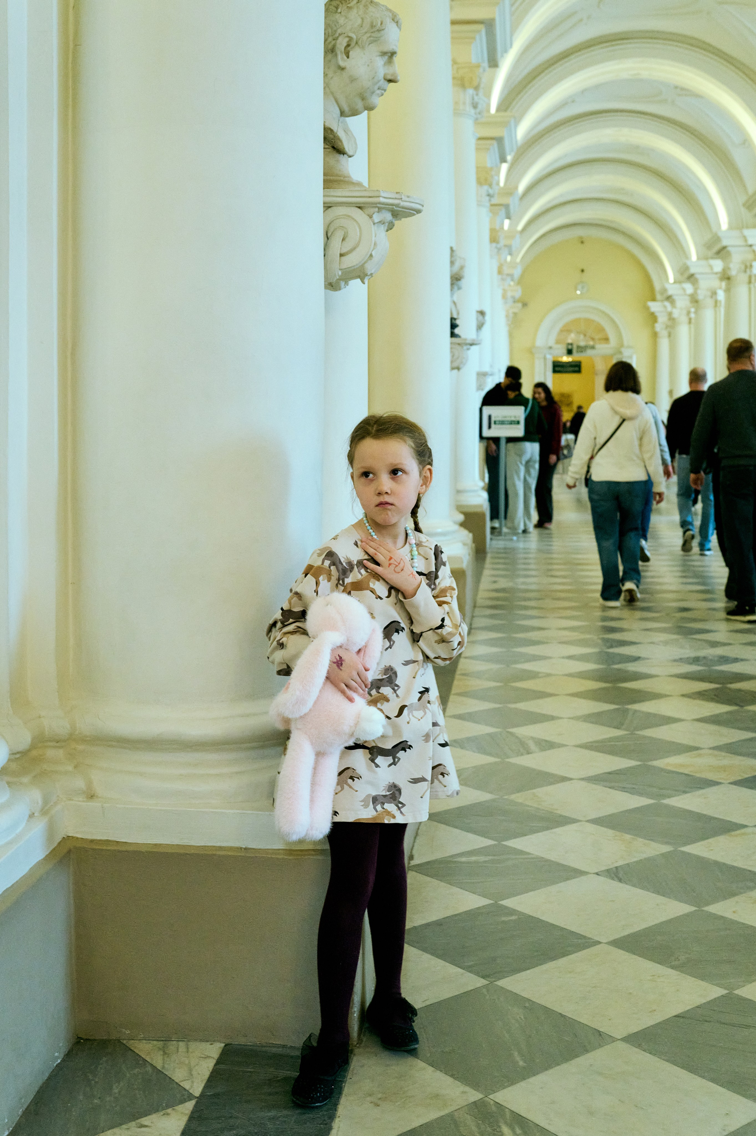Зимний дворец. Екатерина Лапина фотографирует
