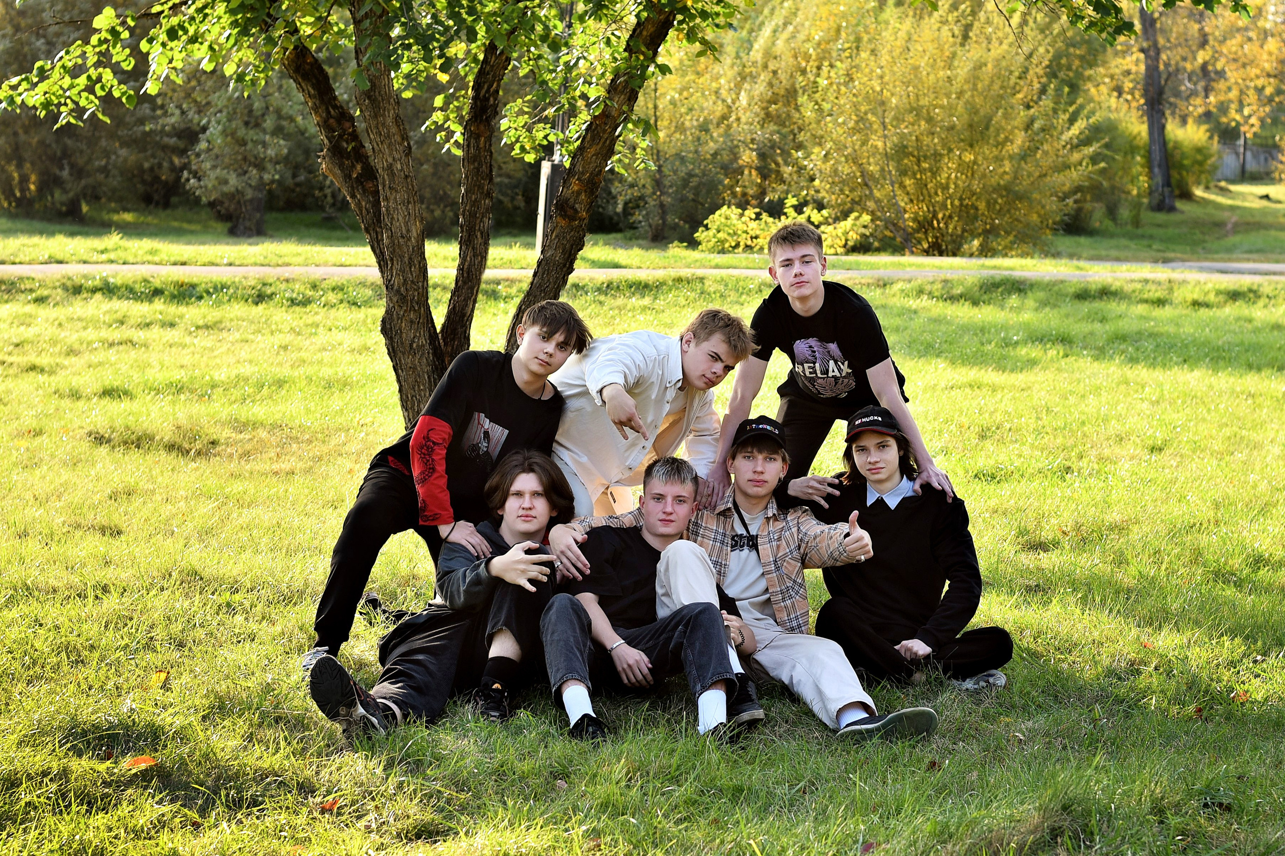 ФОТОСЕССИЯ В ПАРКЕ осень. Школьный фотограф ЛАРИСА МАТВЕЕНКО