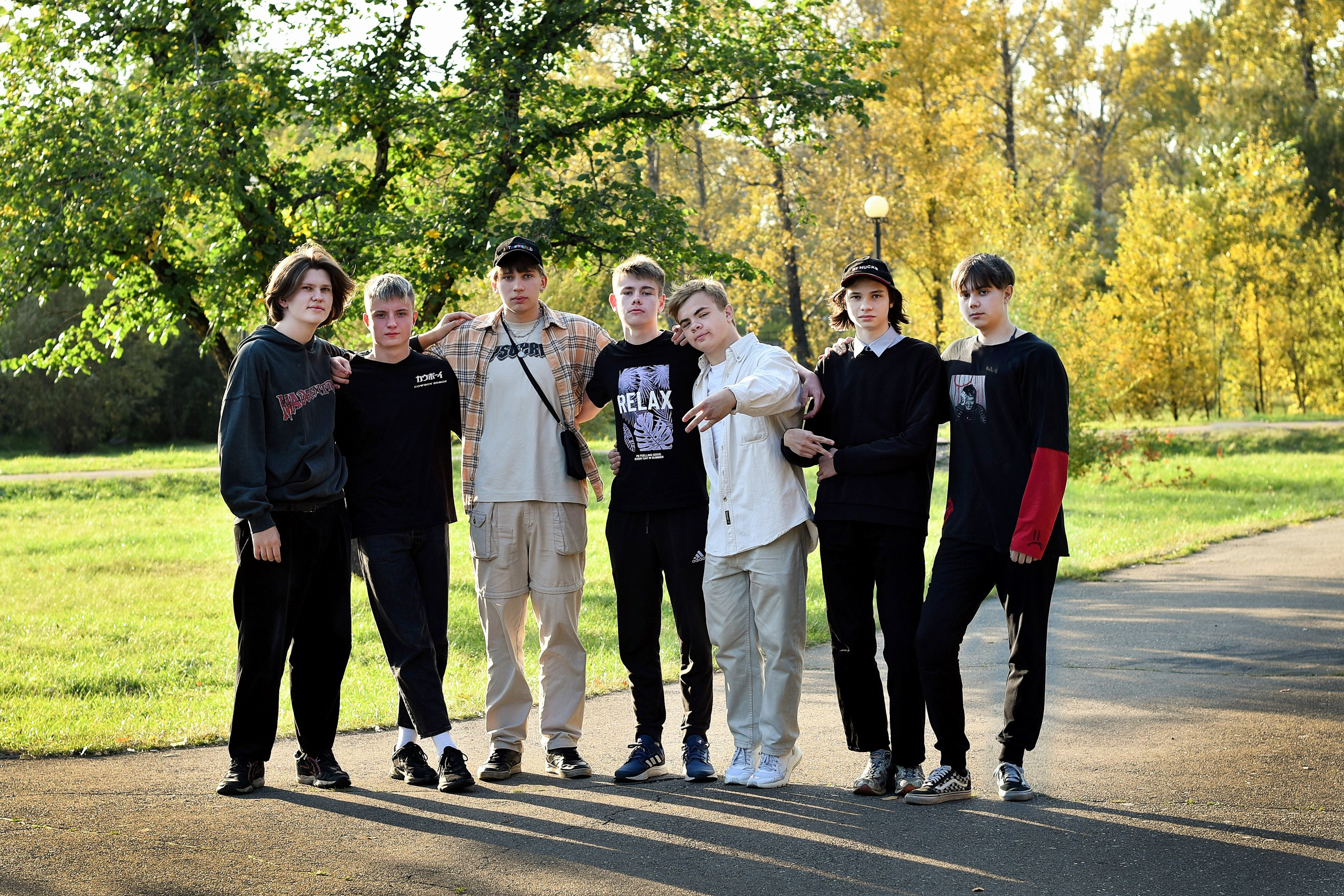 ФОТОСЕССИЯ В ПАРКЕ осень. Школьный фотограф ЛАРИСА МАТВЕЕНКО