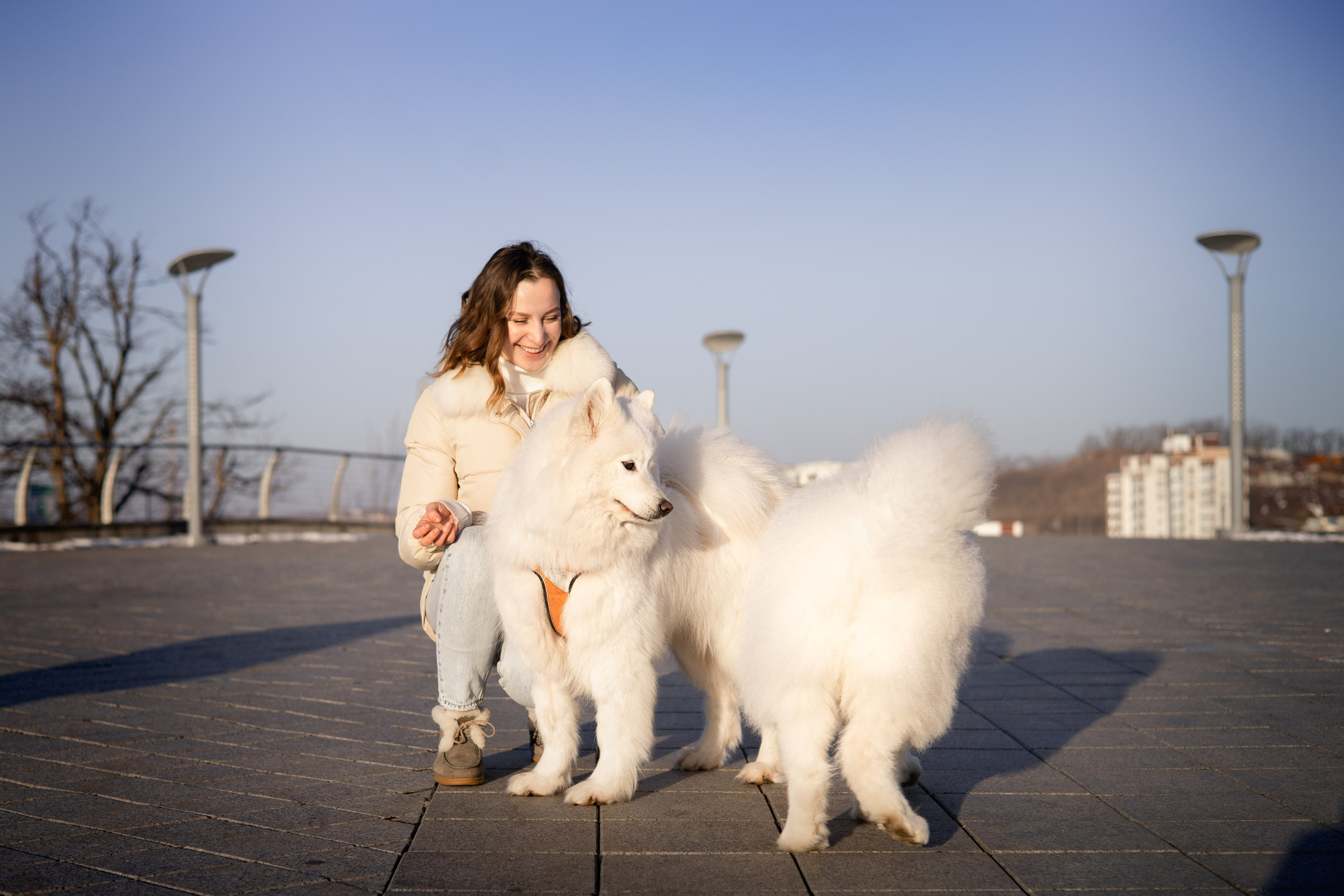 Полина и Вирчик. Фотограф — анималист Владивосток, Алина